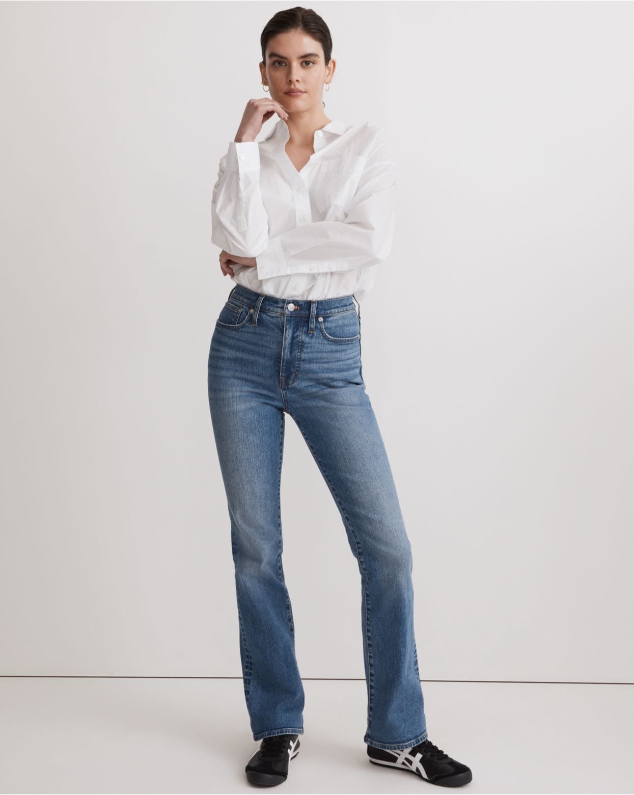 Women's Curvy Perfect Vintage Jean in Fitzgerald Wash | Madewell
