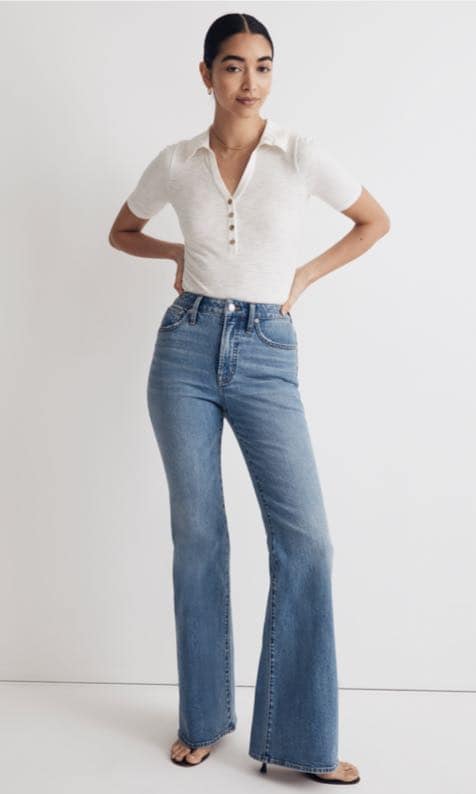 Women's Flare Jeans: Denim | Madewell