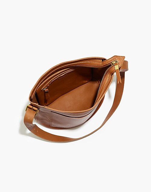 Madewell The Transport Bucket Bag in Soft Mahogany - Size One S