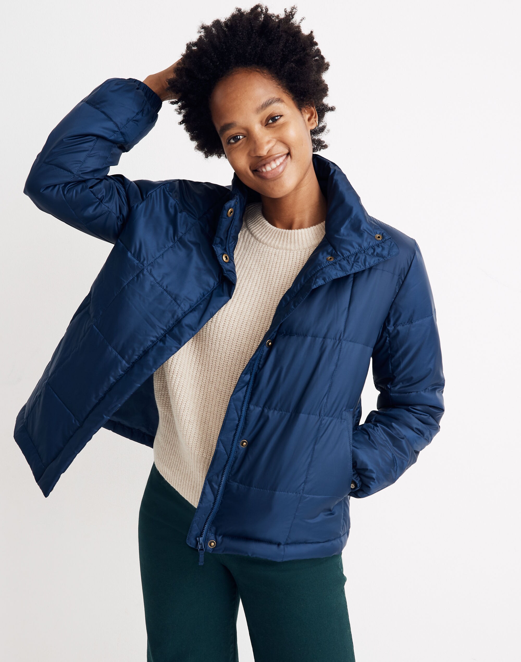 Travel Buddy Packable Puffer | Madewell