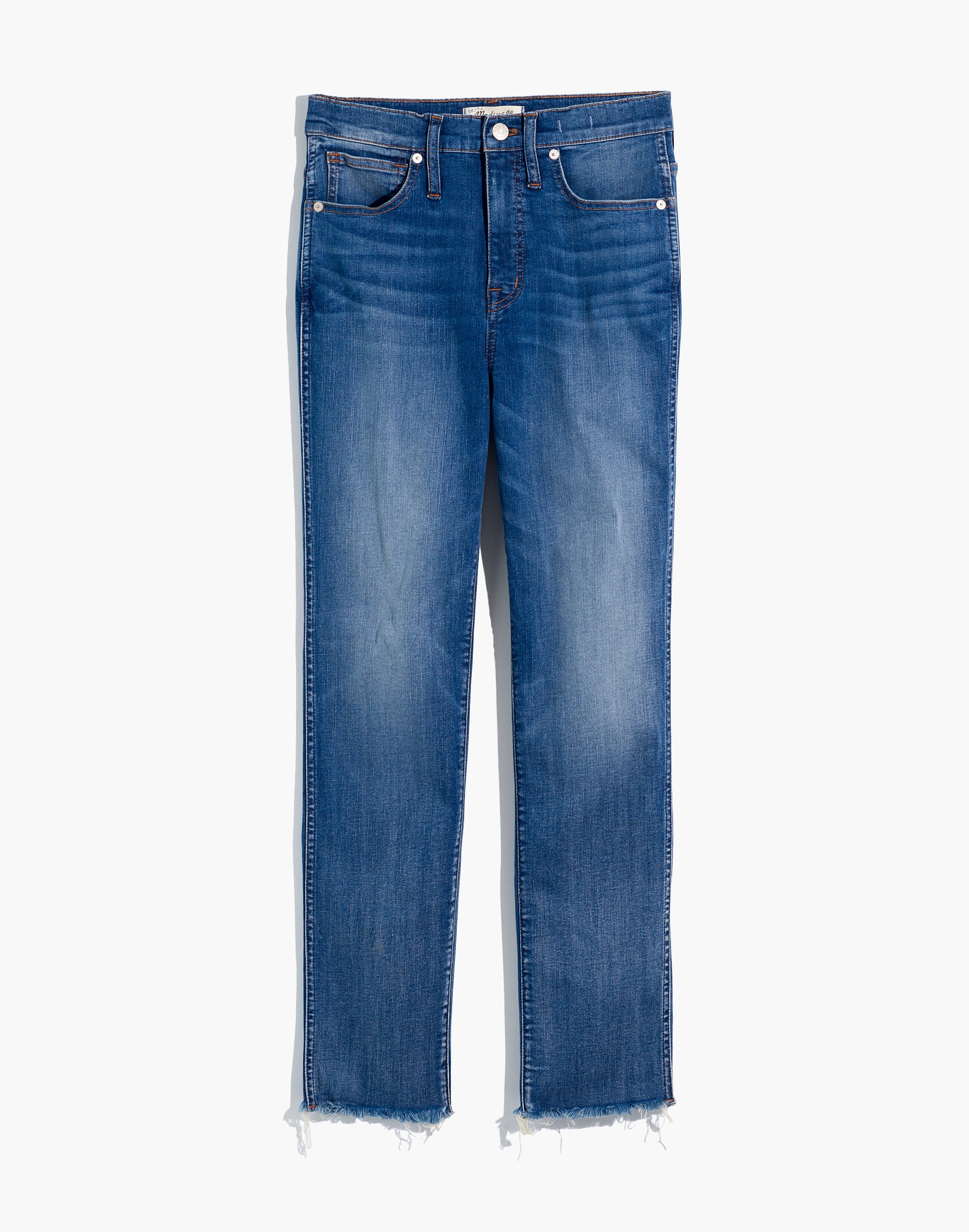 Stovepipe Jeans Chancery Wash: Fluffy Hem Edition | Madewell