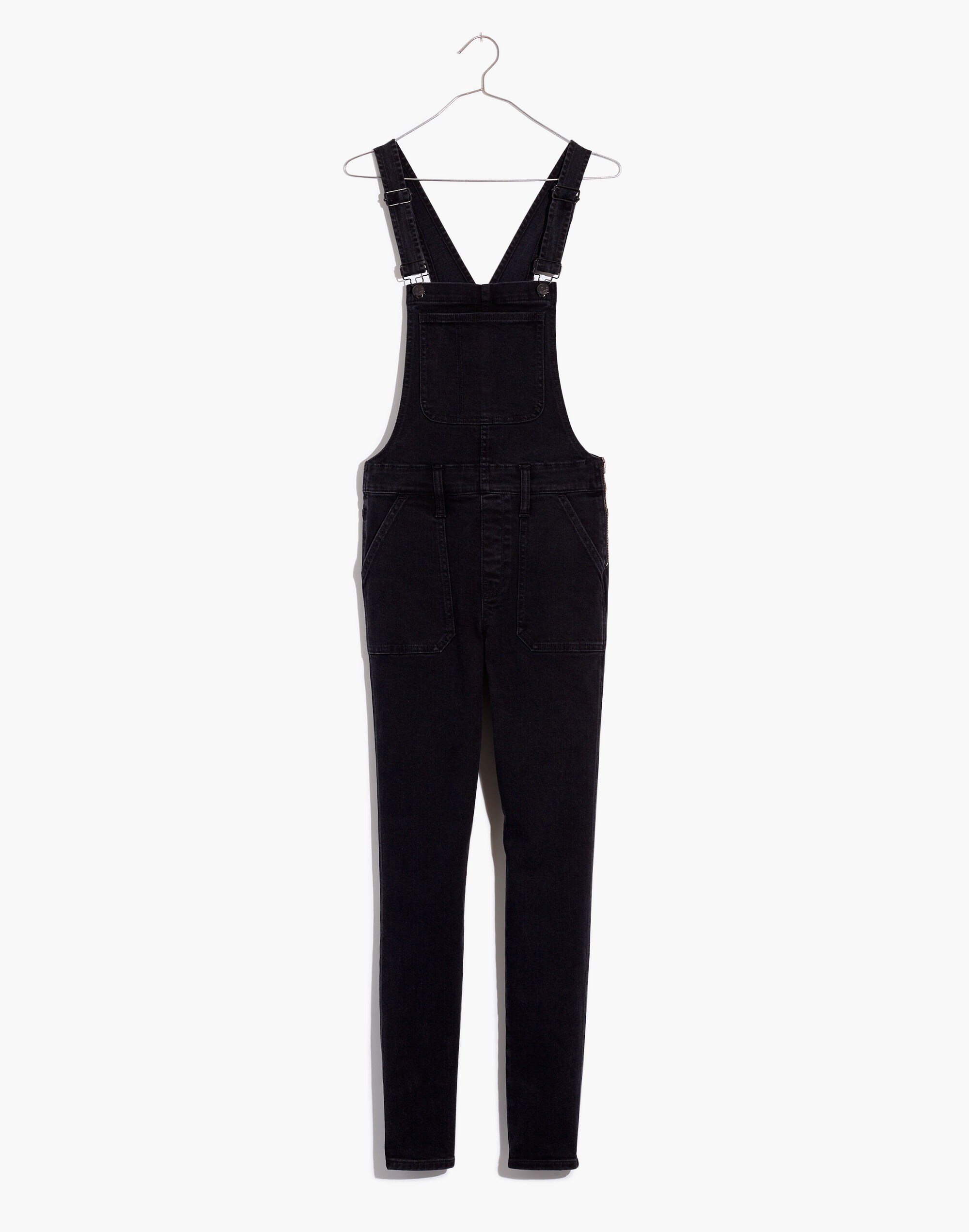 Madewell skinny overalls discount in lunar wash