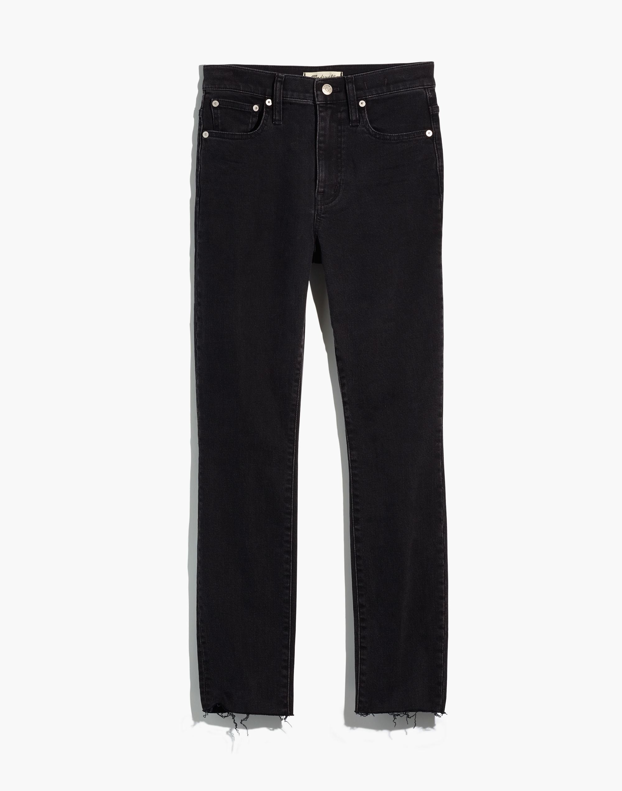 The High-Rise Slim Boyjean Lunar Wash | Madewell