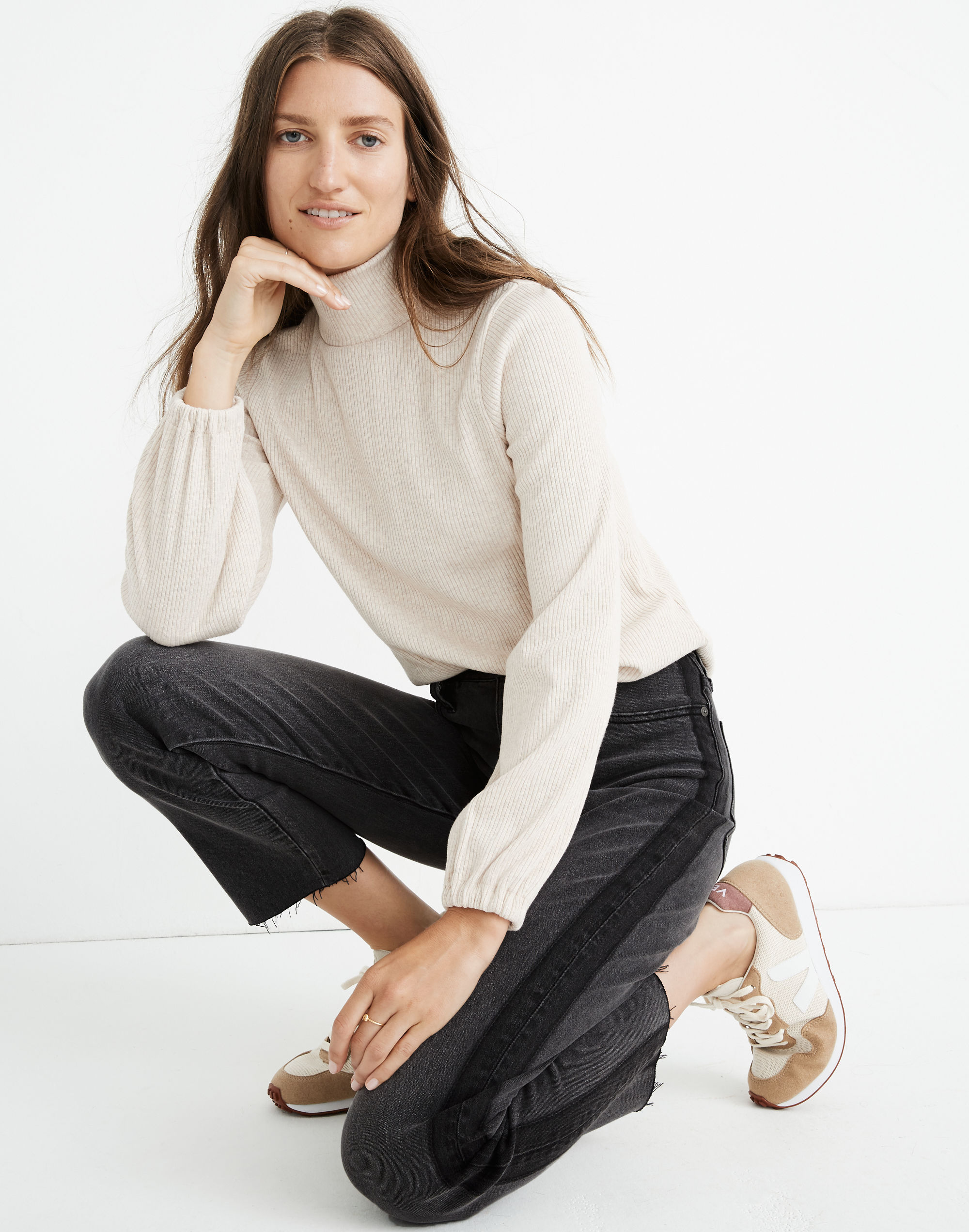 Classic Straight Jeans: Shadow Stripe Edition | Madewell