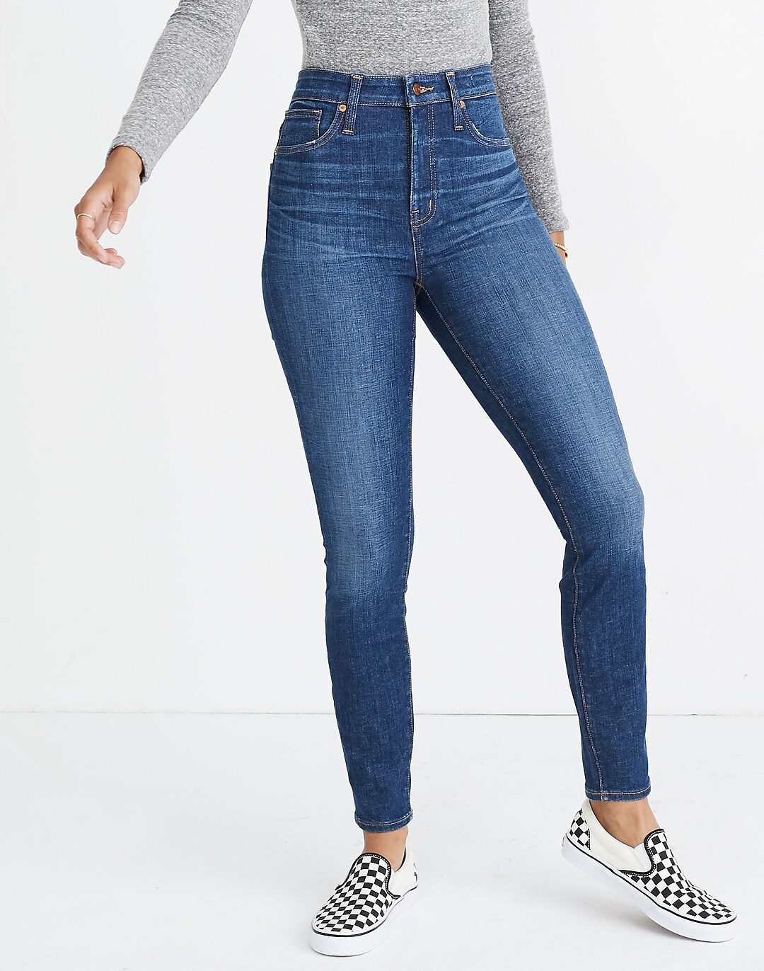 ED-16368XA Dk.Indigo Wash Plus skinny jeans