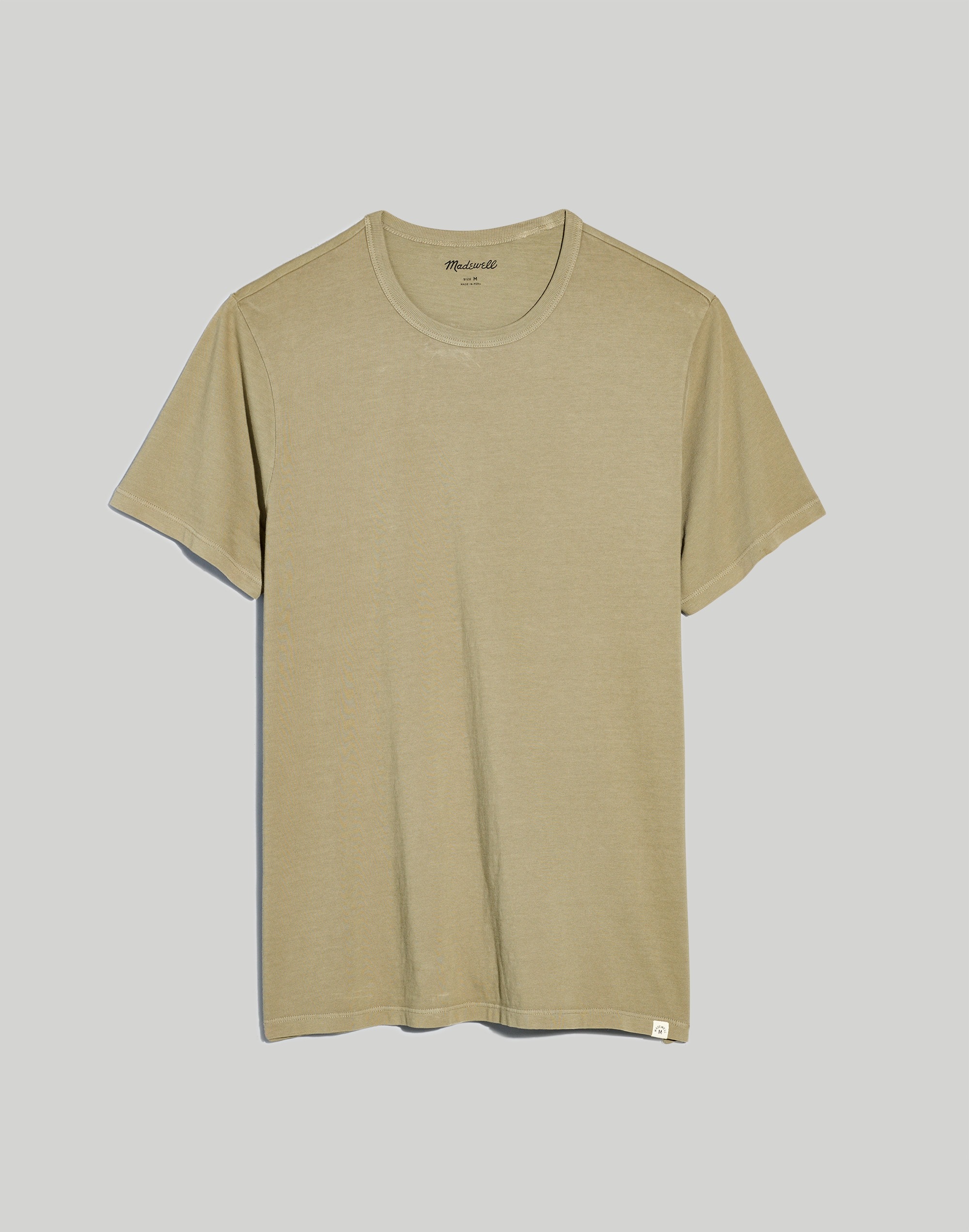 Garment-Dyed Allday Crewneck Tee | Madewell