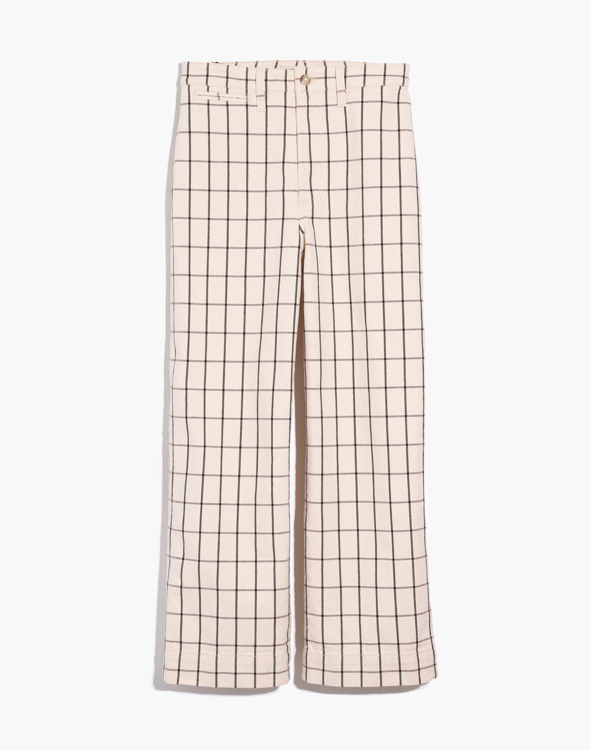 Madewell hot sale grid pants