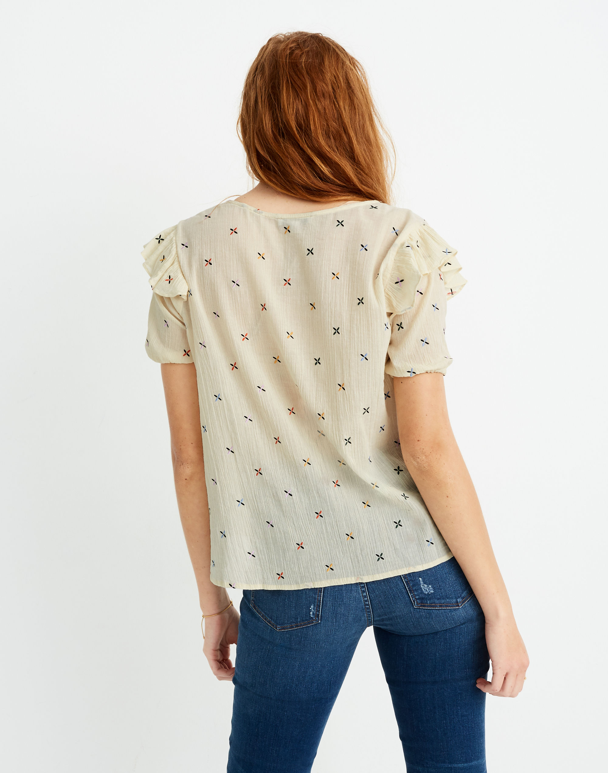 Embroidered Gazebo Top | Madewell