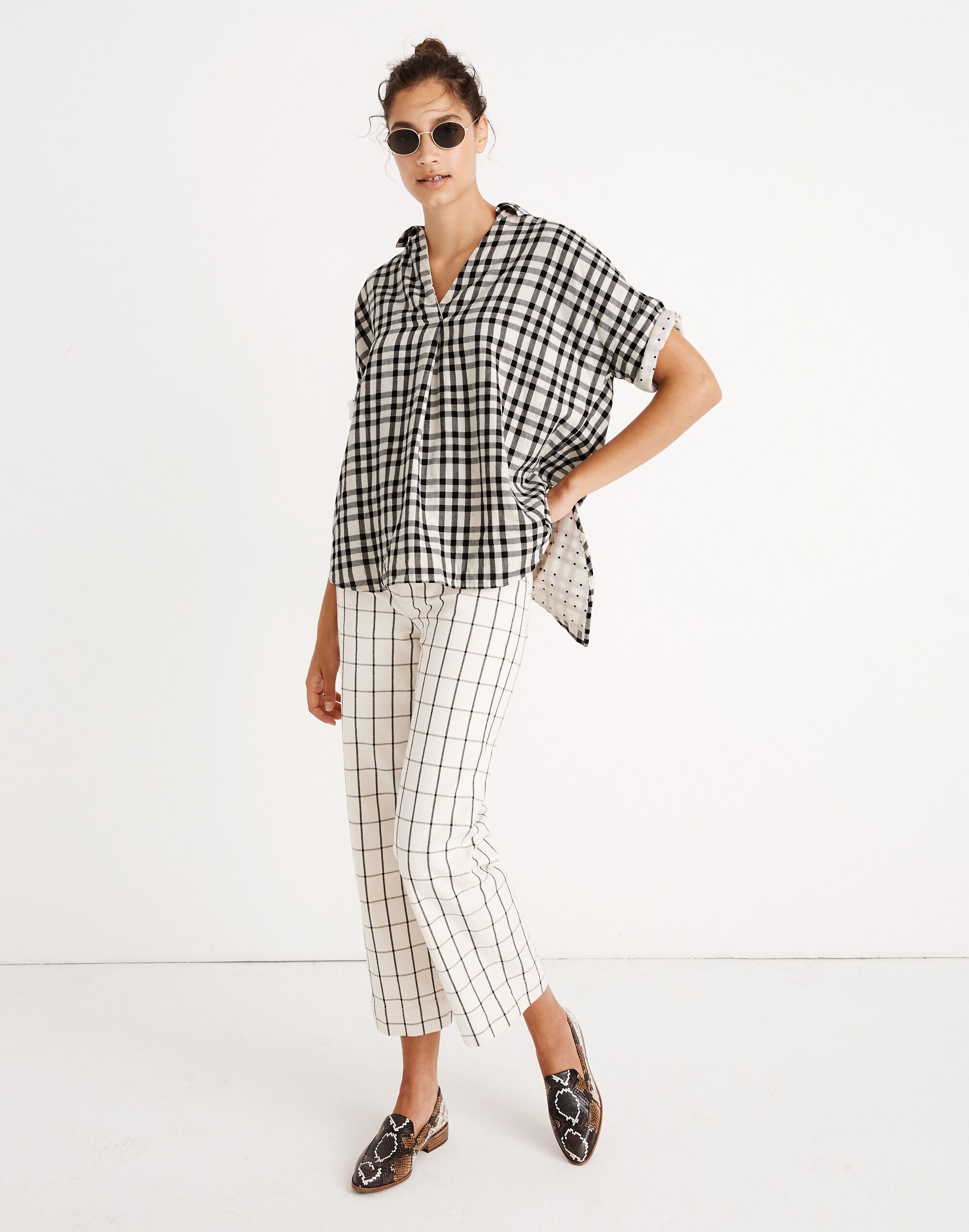 madewell flannel courier