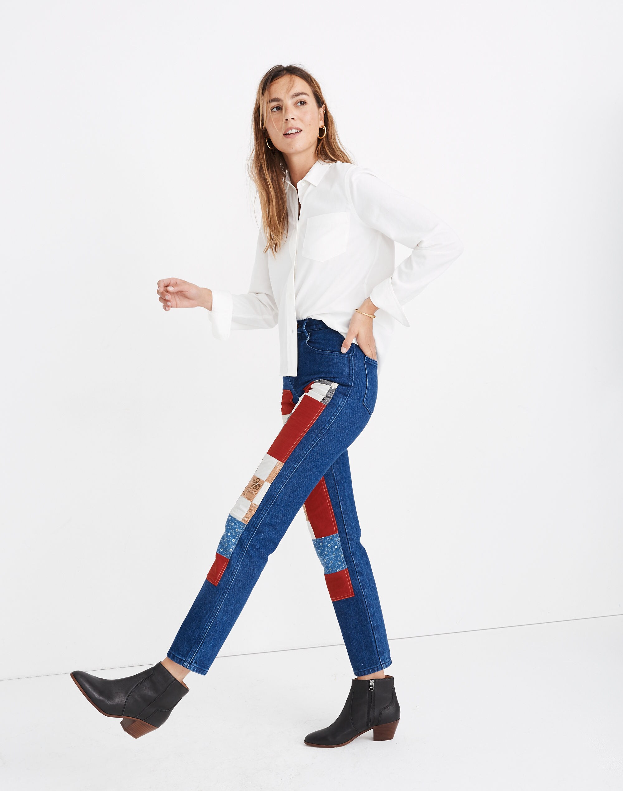 Patchwork Jeans - Nine Patch — Carleen