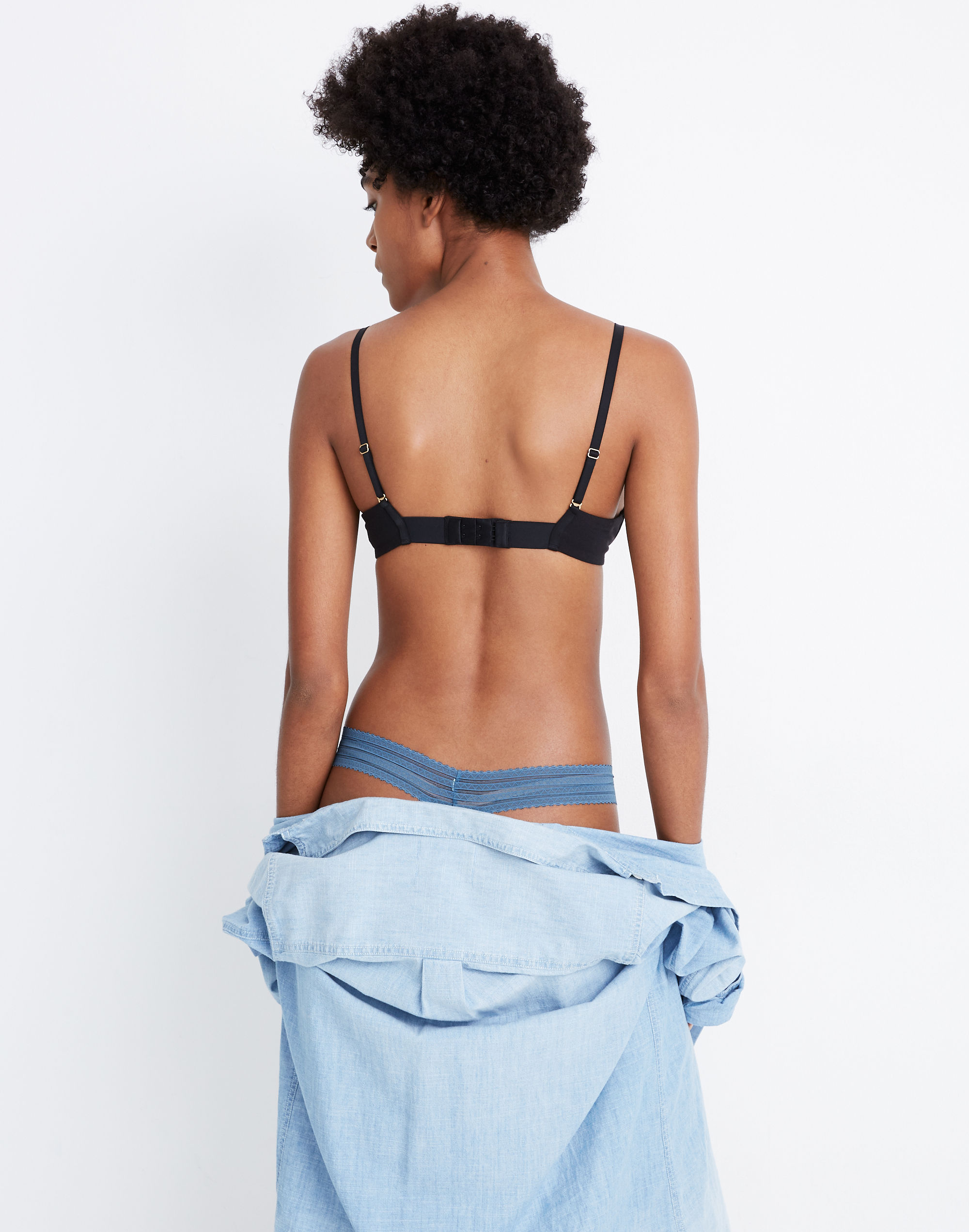 3-Pack Geo-Lace Thong Undies Set | Madewell