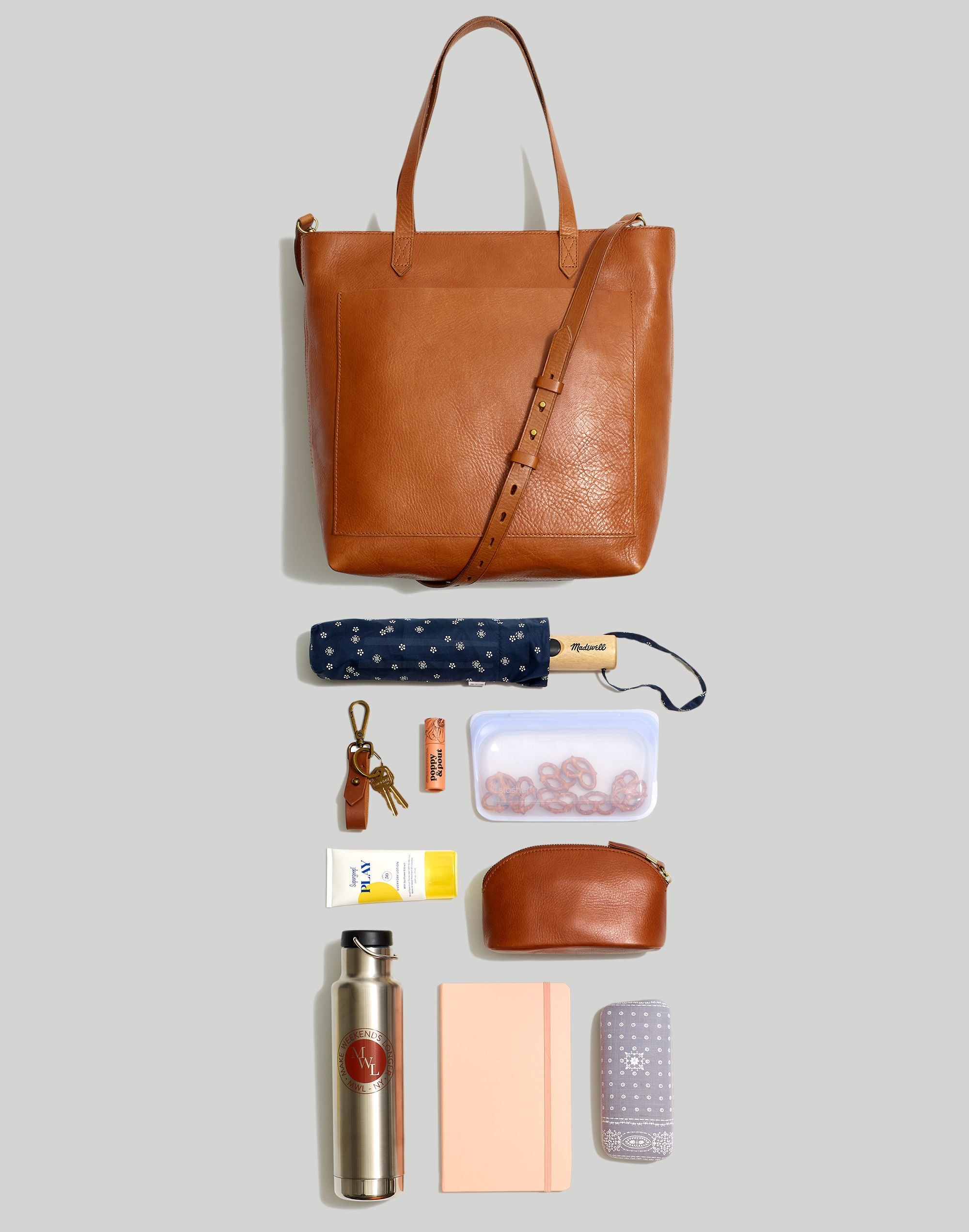 The Zip-Top Medium Transport Tote | Madewell