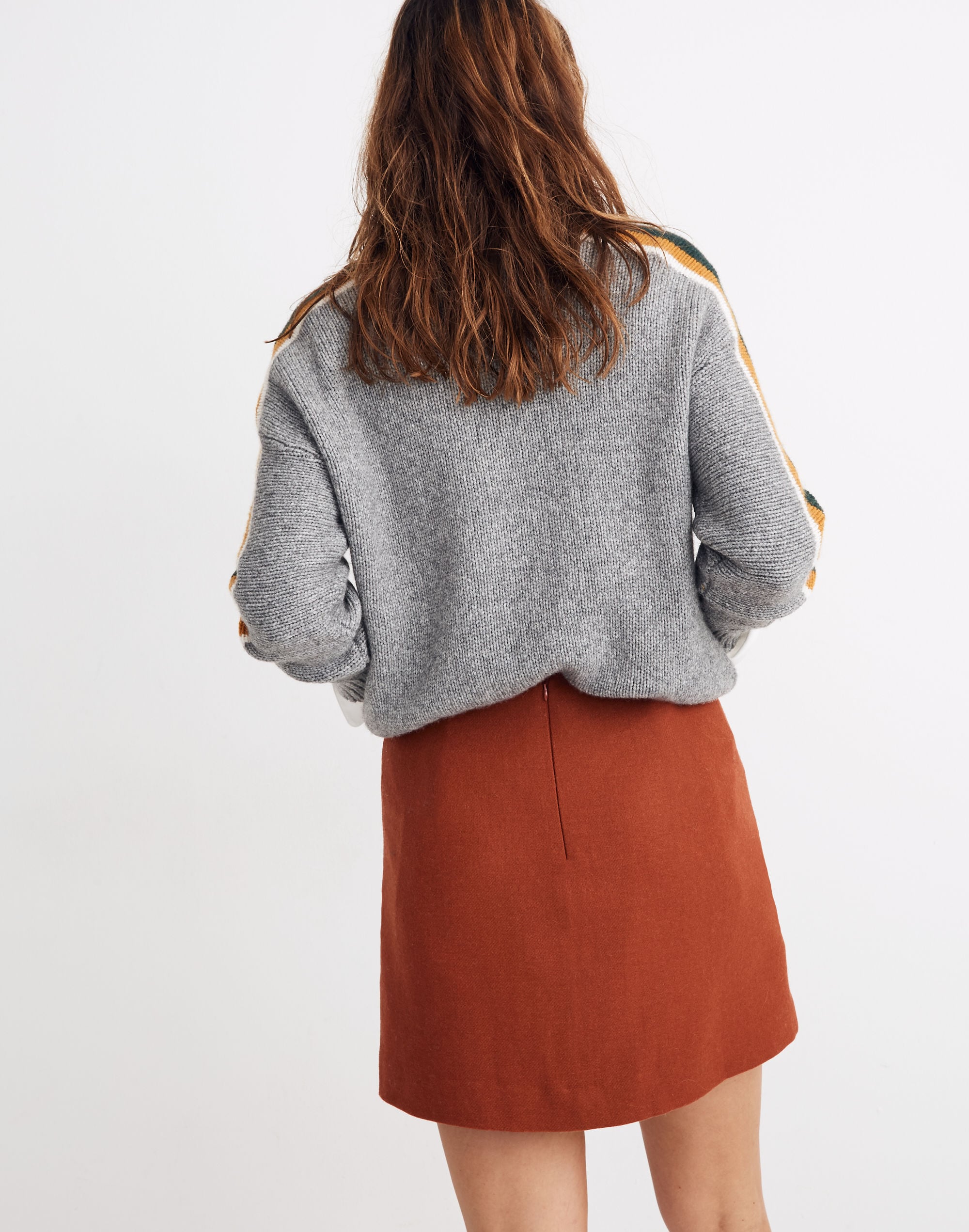 madewell museum patch skirt