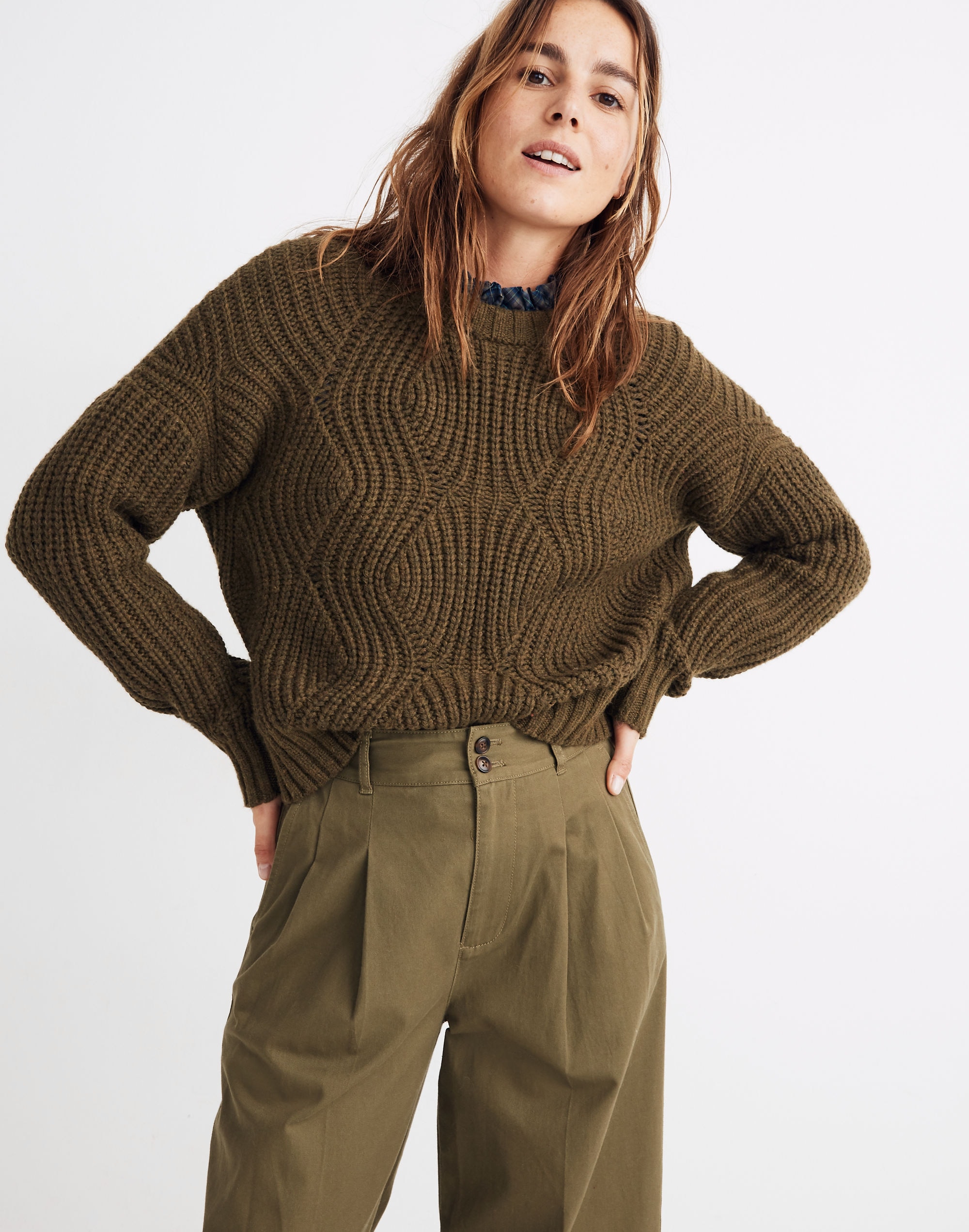 Everett Rib-Play Pullover Sweater | Madewell