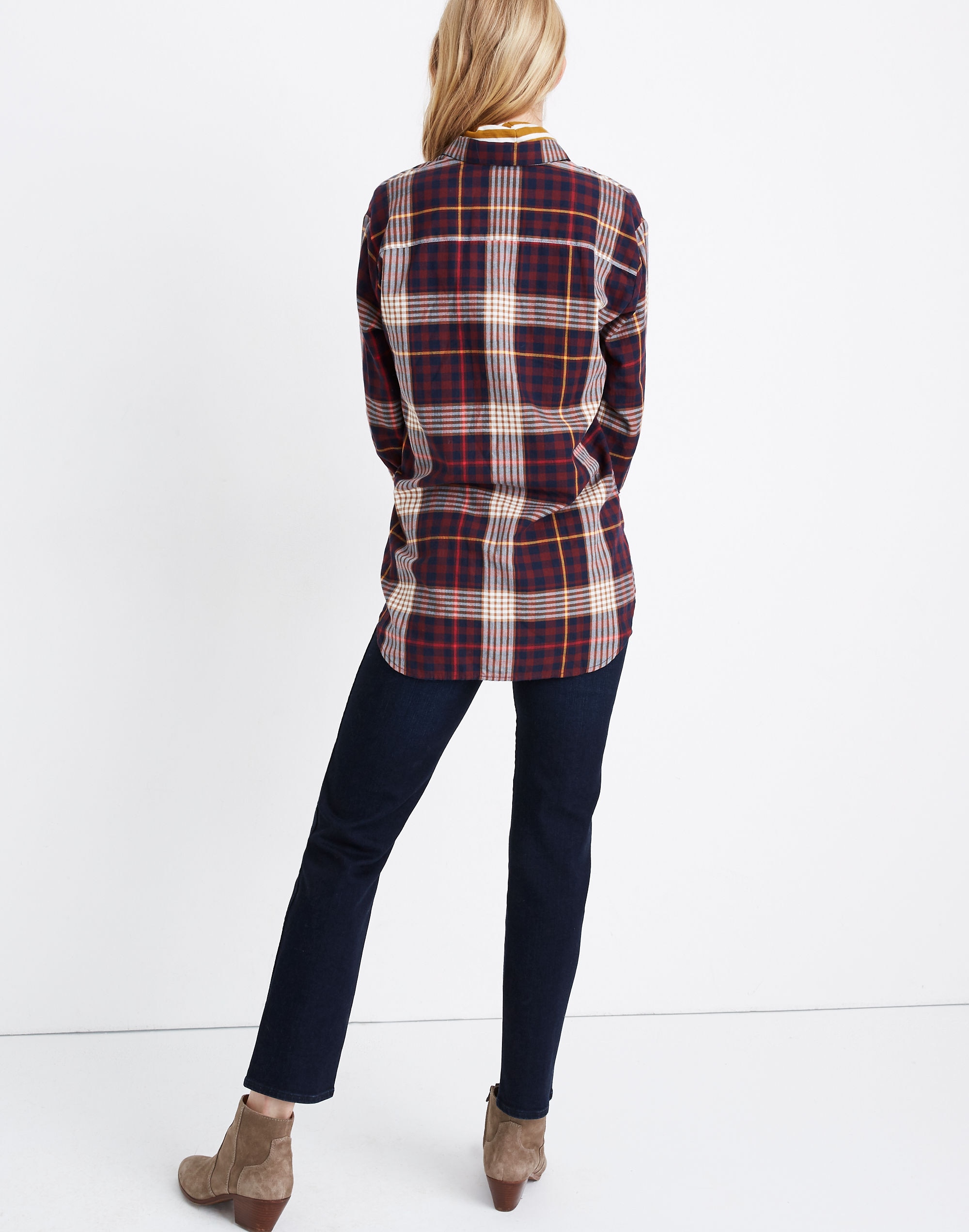 Oversized Ex-Boyfriend Shirt Rylan Plaid | Madewell