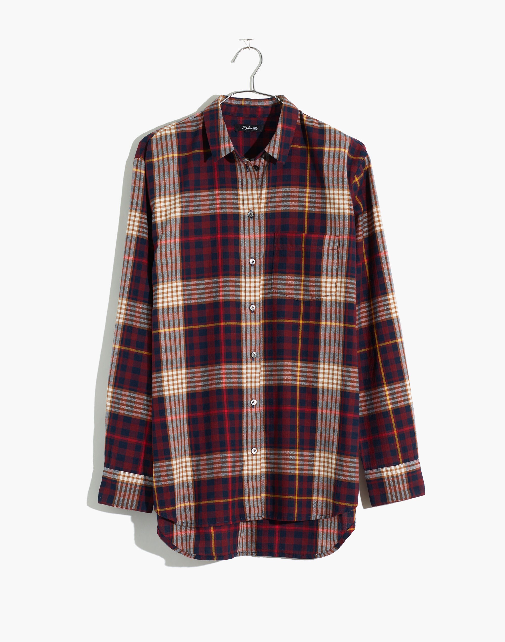 Oversized Ex-Boyfriend Shirt Rylan Plaid | Madewell