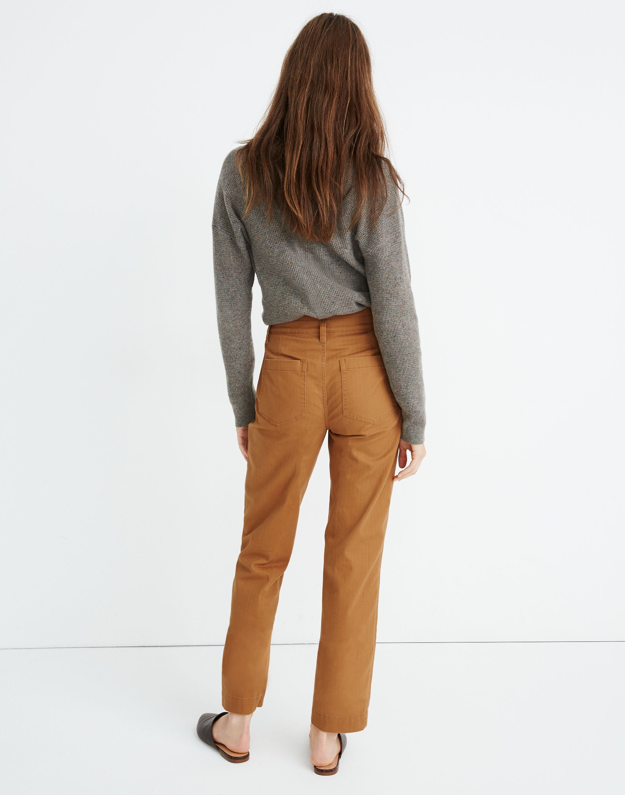 Tapered Pants: Pieced Yoke Edition