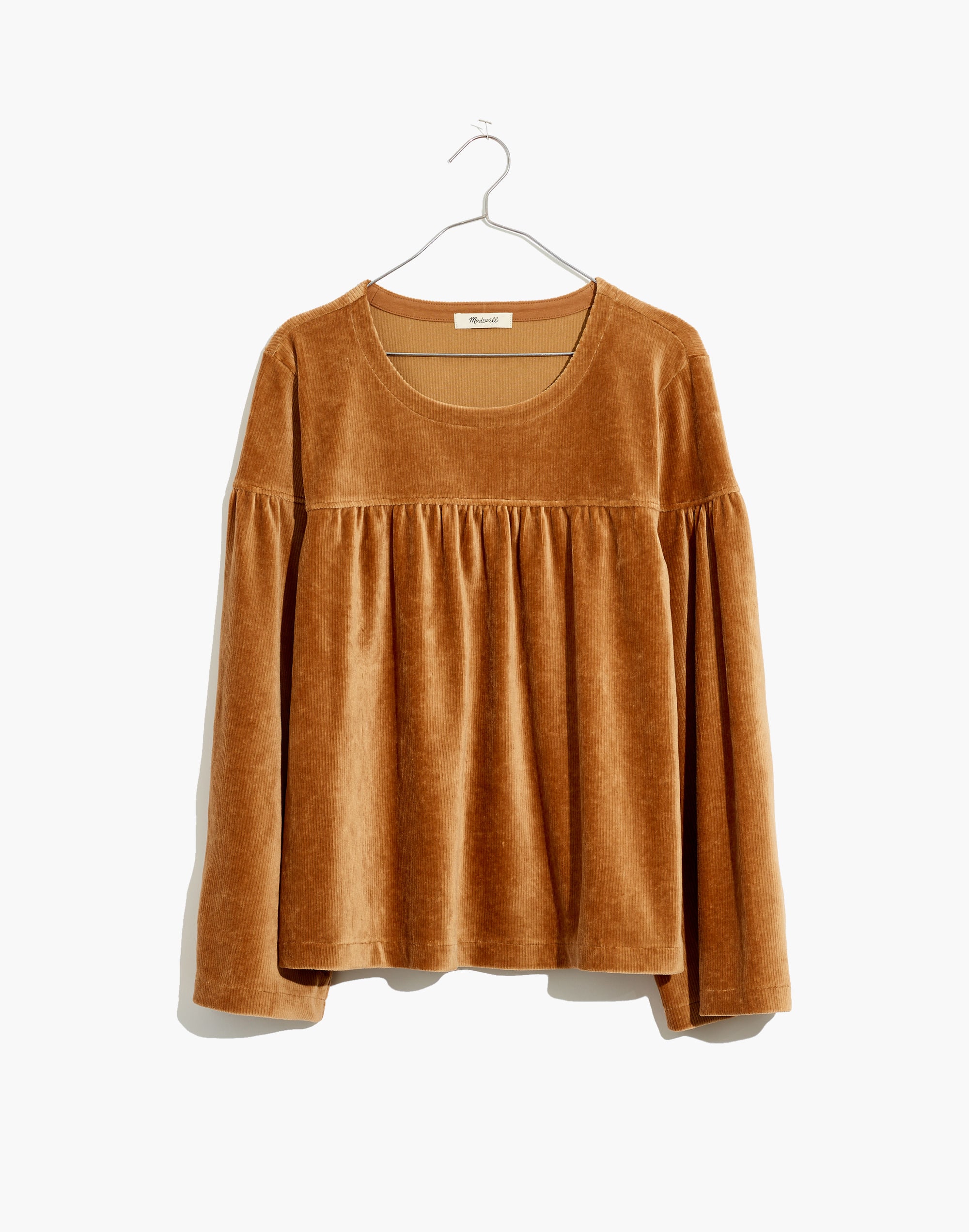 Texture & Thread Corduroy Swing Top | Madewell