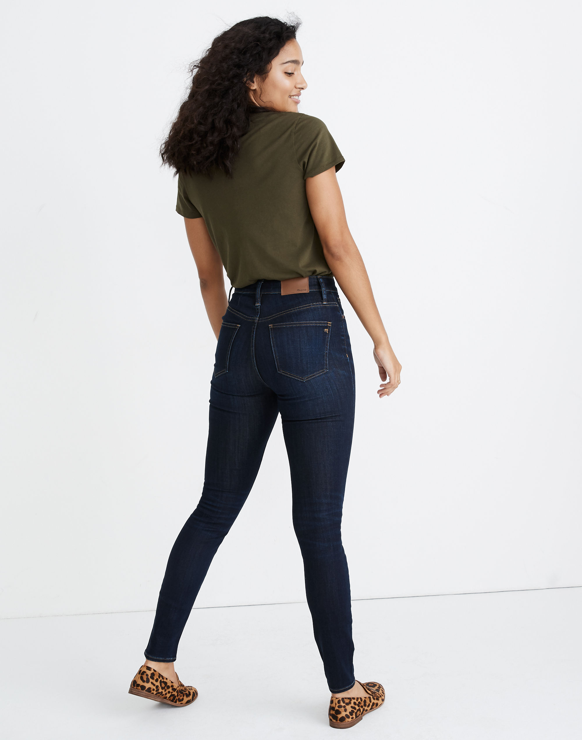  Madewell 9 Mid-Rise Skinny Jeans in Larkspur Wash: Tencel™  Denim Edition Larkspur 37 28.5 : Clothing, Shoes & Jewelry