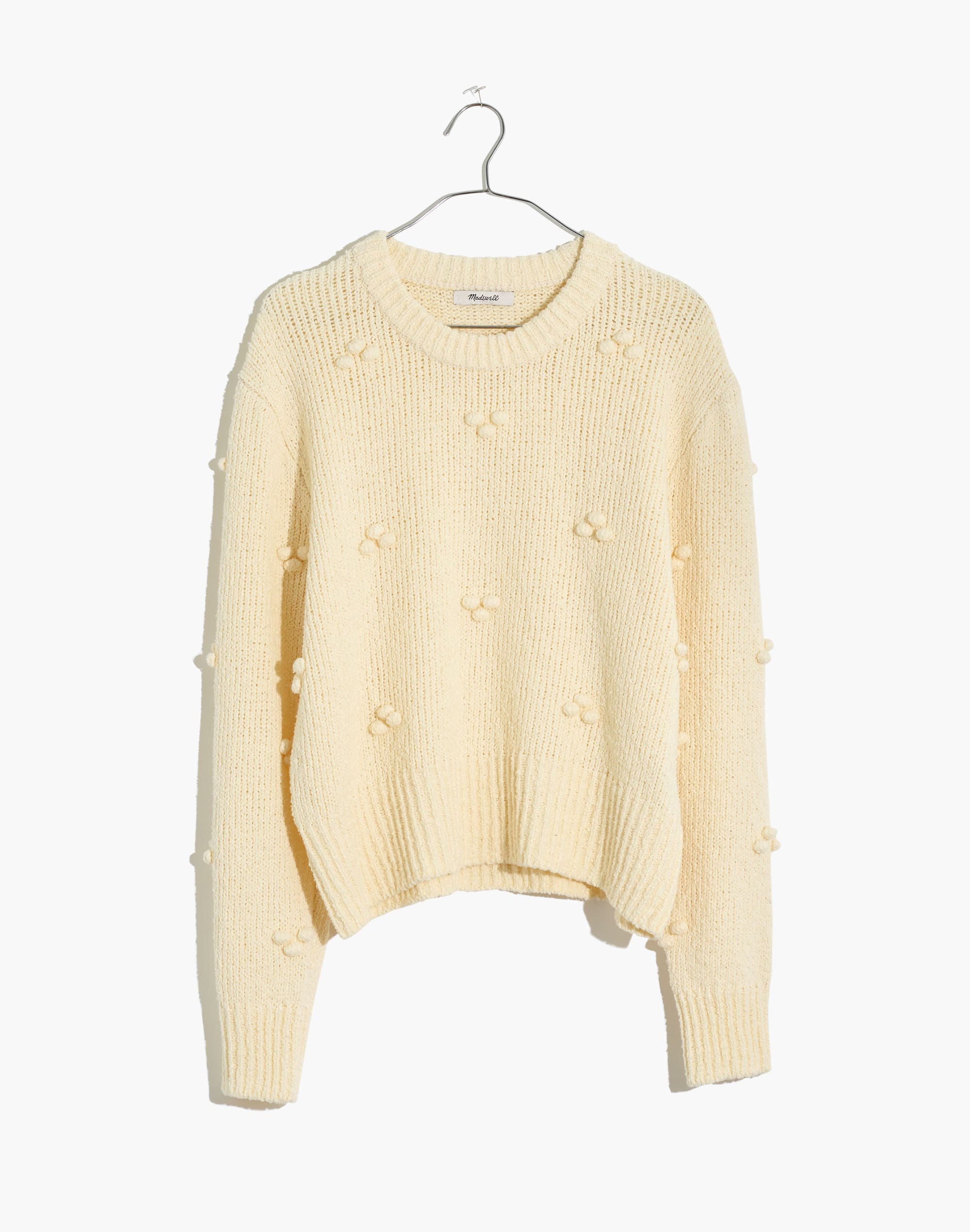 Dotted Bobble Pullover Sweater | Madewell