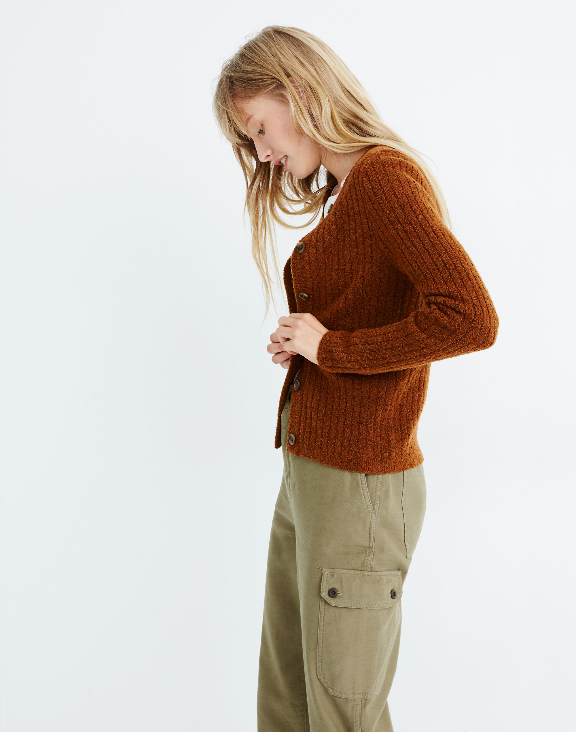 Merritt Shrunken Cardigan Sweater | Madewell