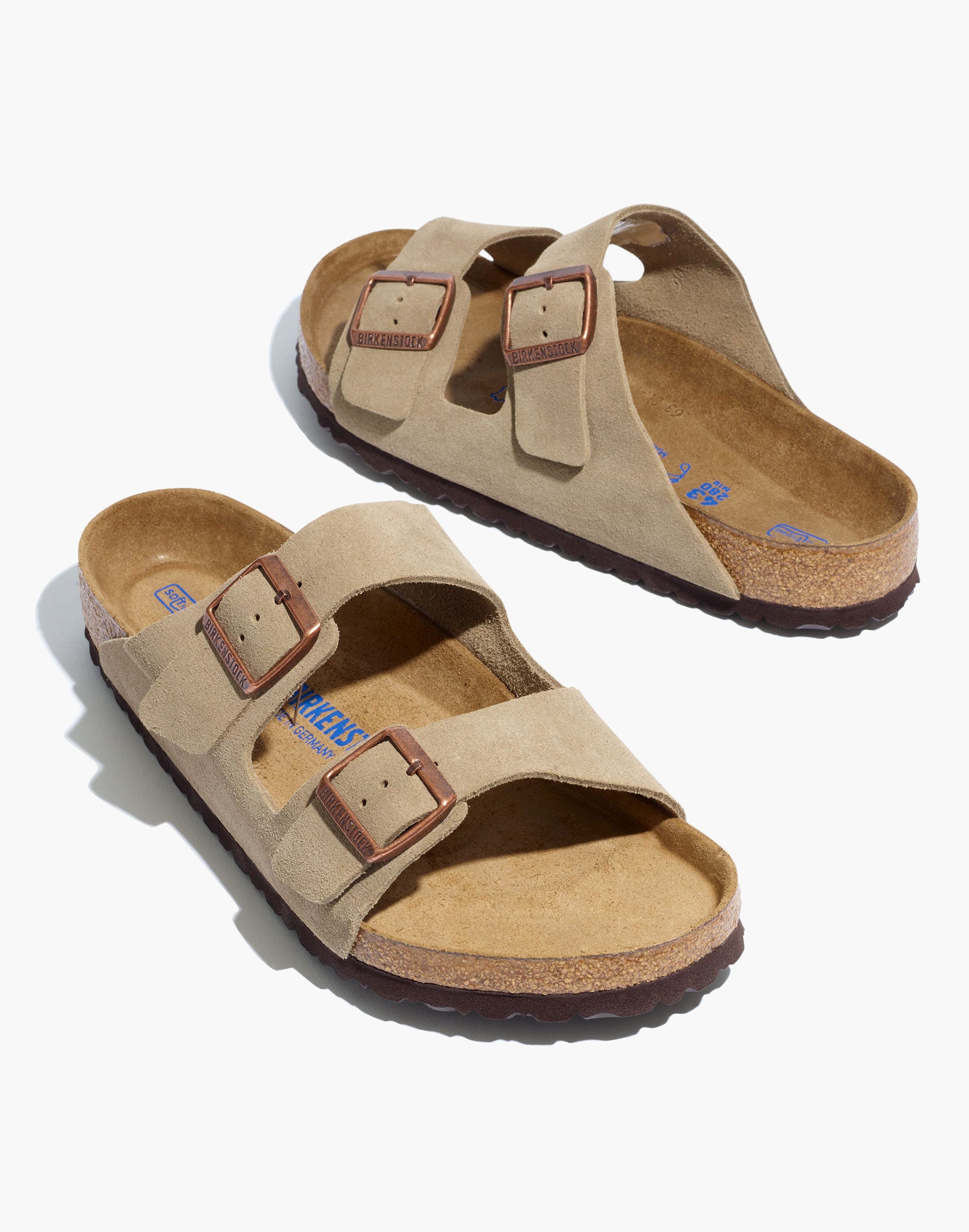 Birkenstock® Suede Arizona Sandals