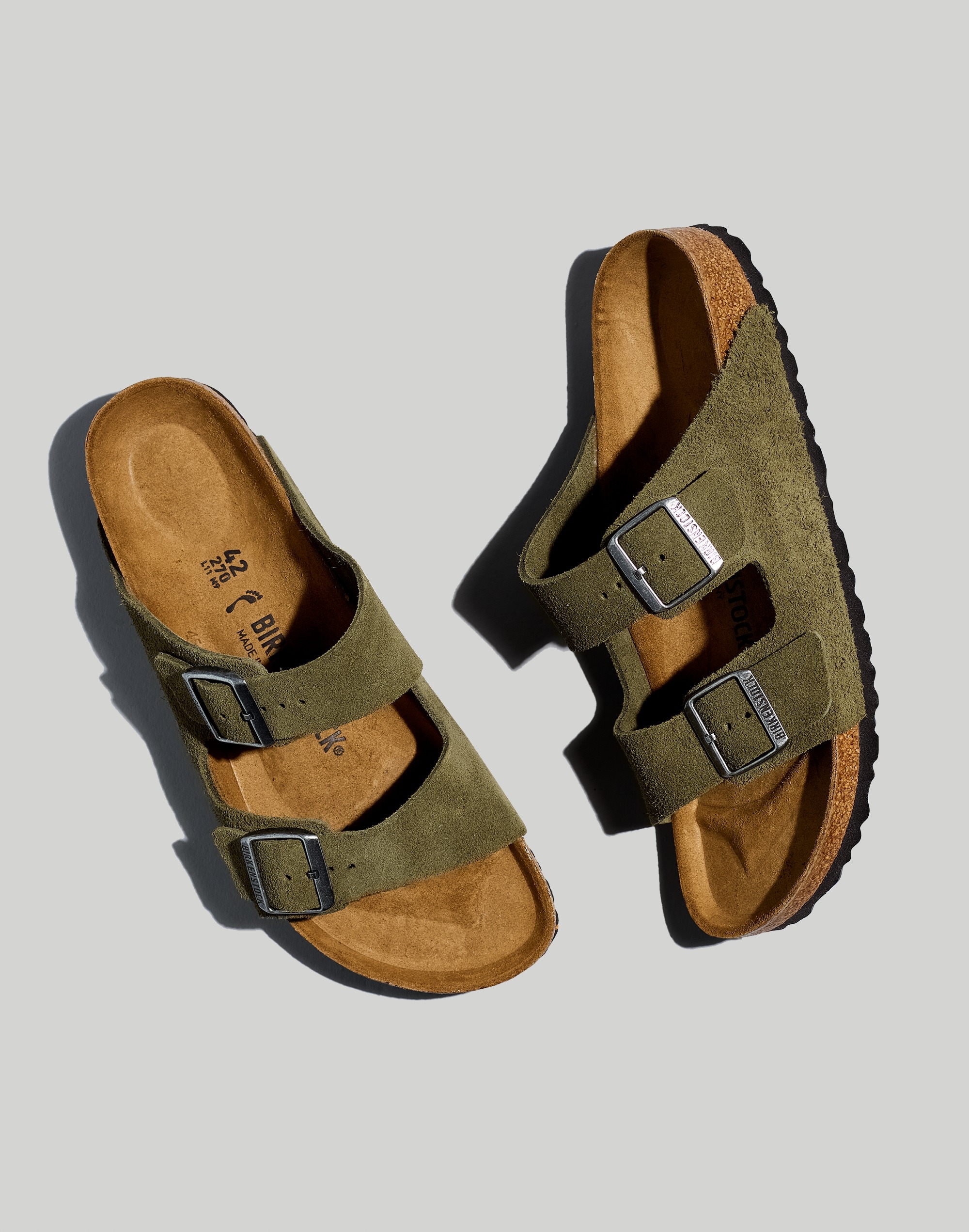 Birkenstock® Suede Arizona Sandals | Madewell