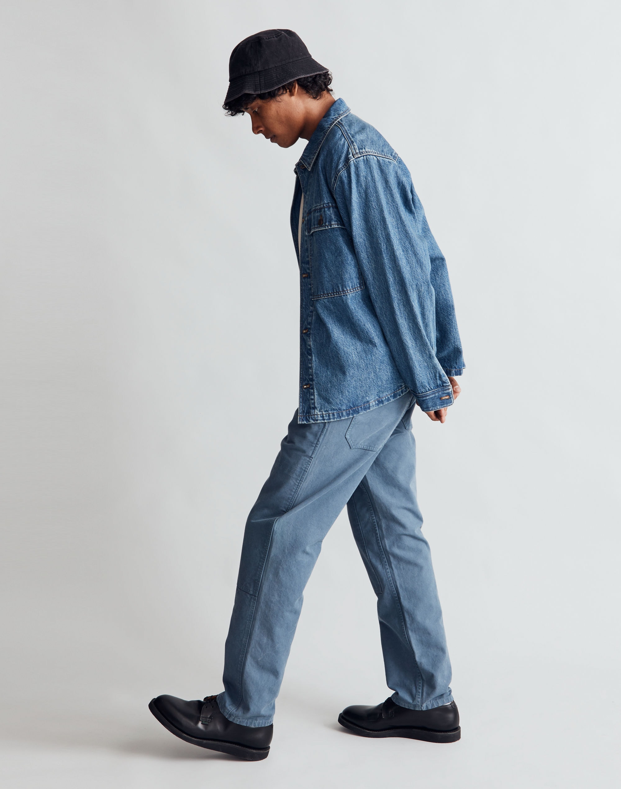 Relaxed Straight Workwear Pants