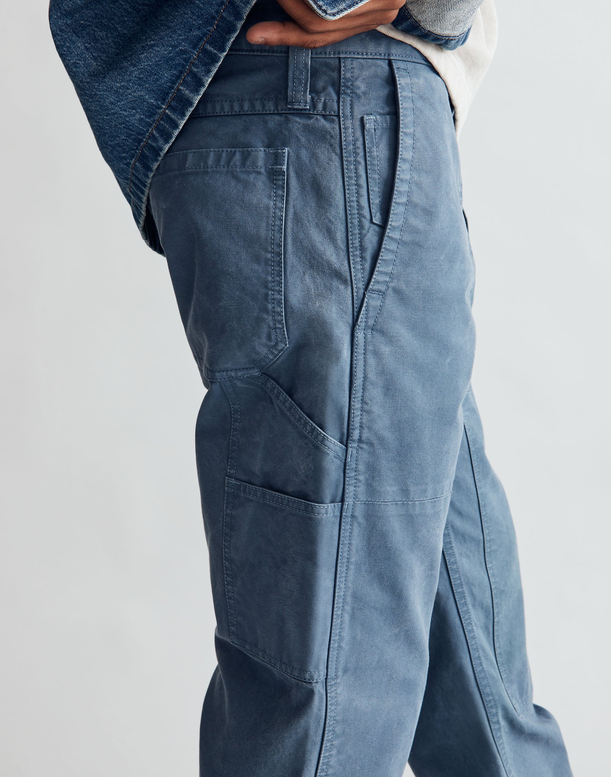 Relaxed Straight Workwear Pants