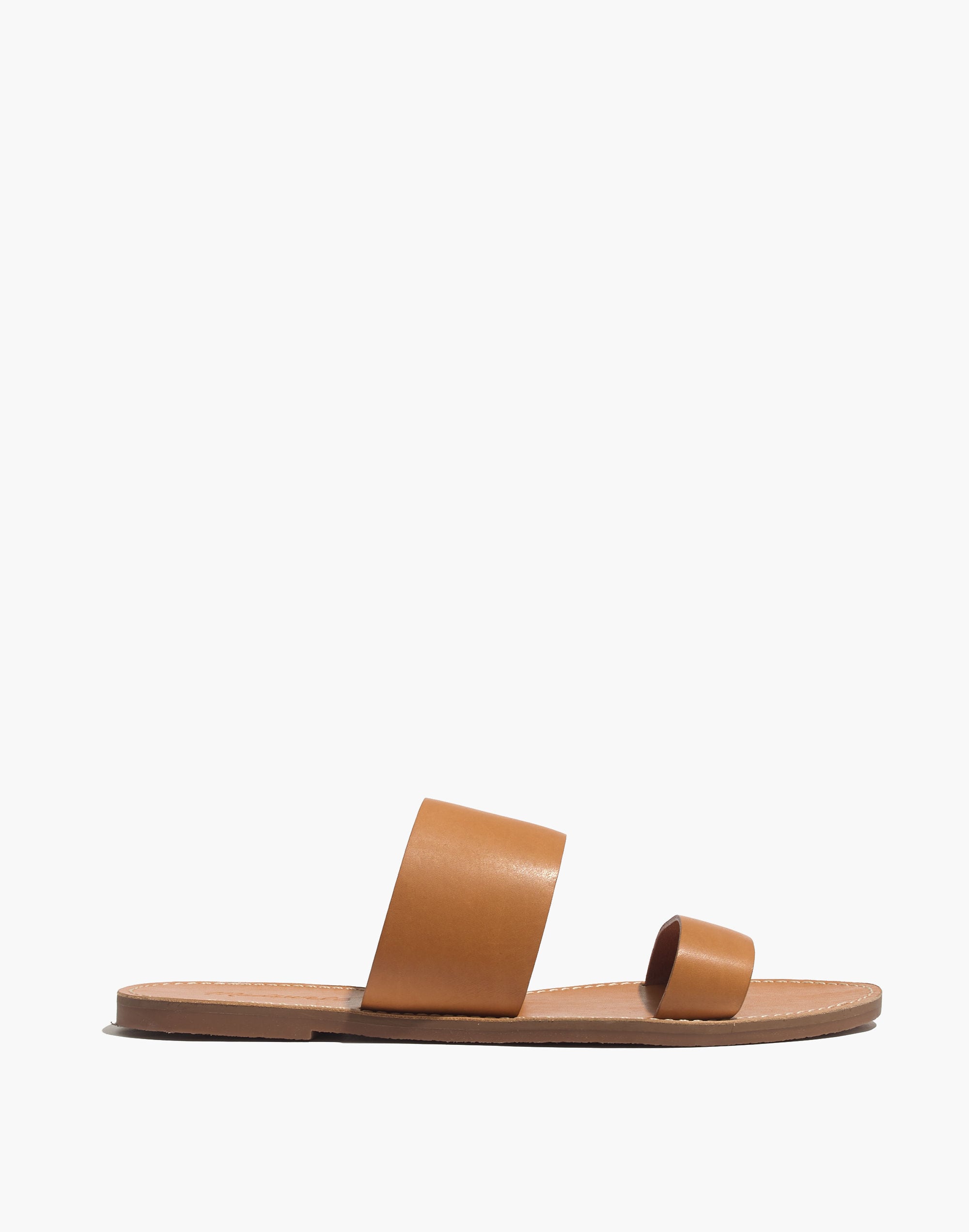 The Boardwalk Double-Strap Slide Sandal | Madewell