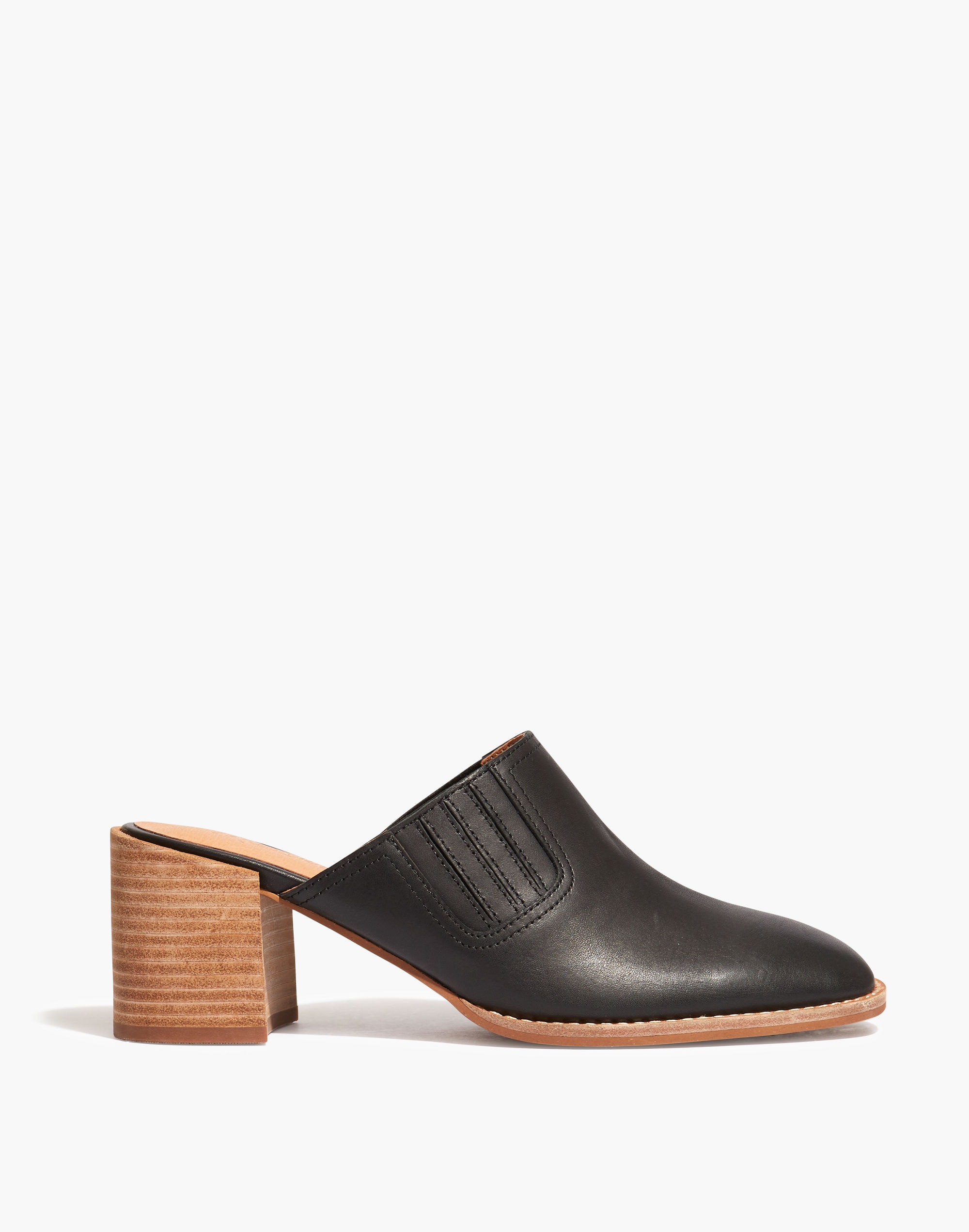 The Carey Mule in Leather | Madewell