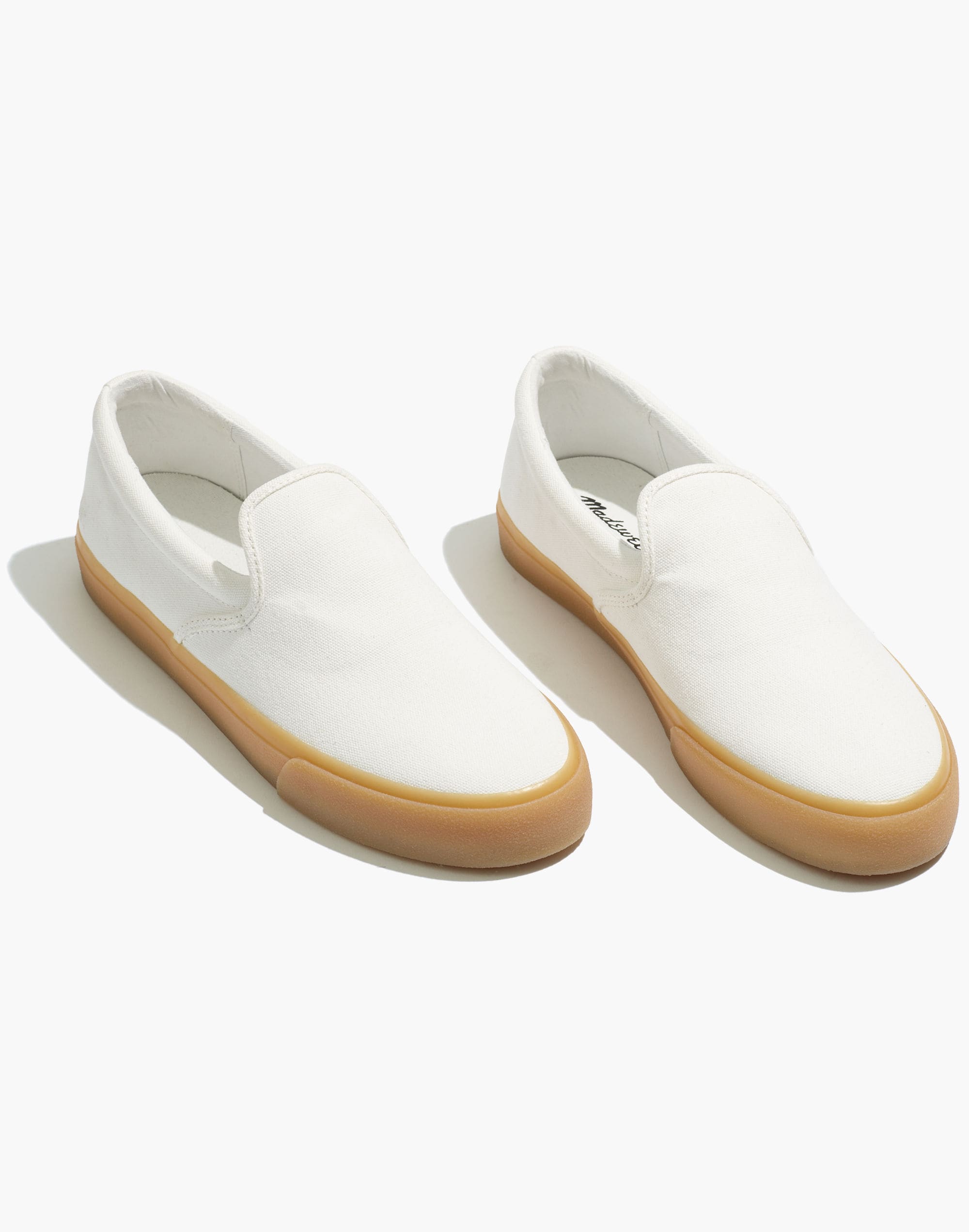 Sidewalk Slip-On Sneakers Recycled Canvas | Madewell