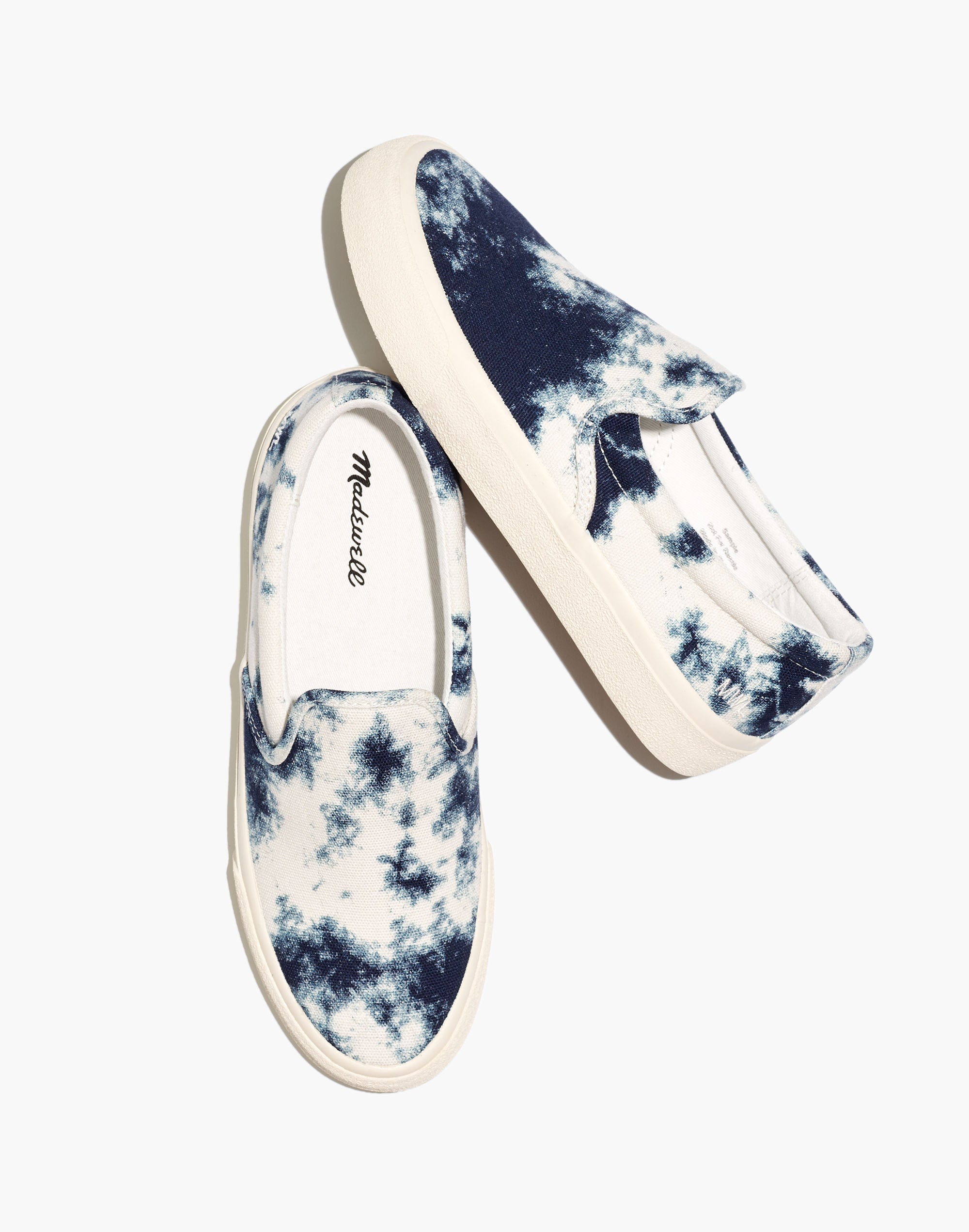 Sidewalk Slip-On Sneakers in Tie-Dyed Recycled Canvas | Madewell