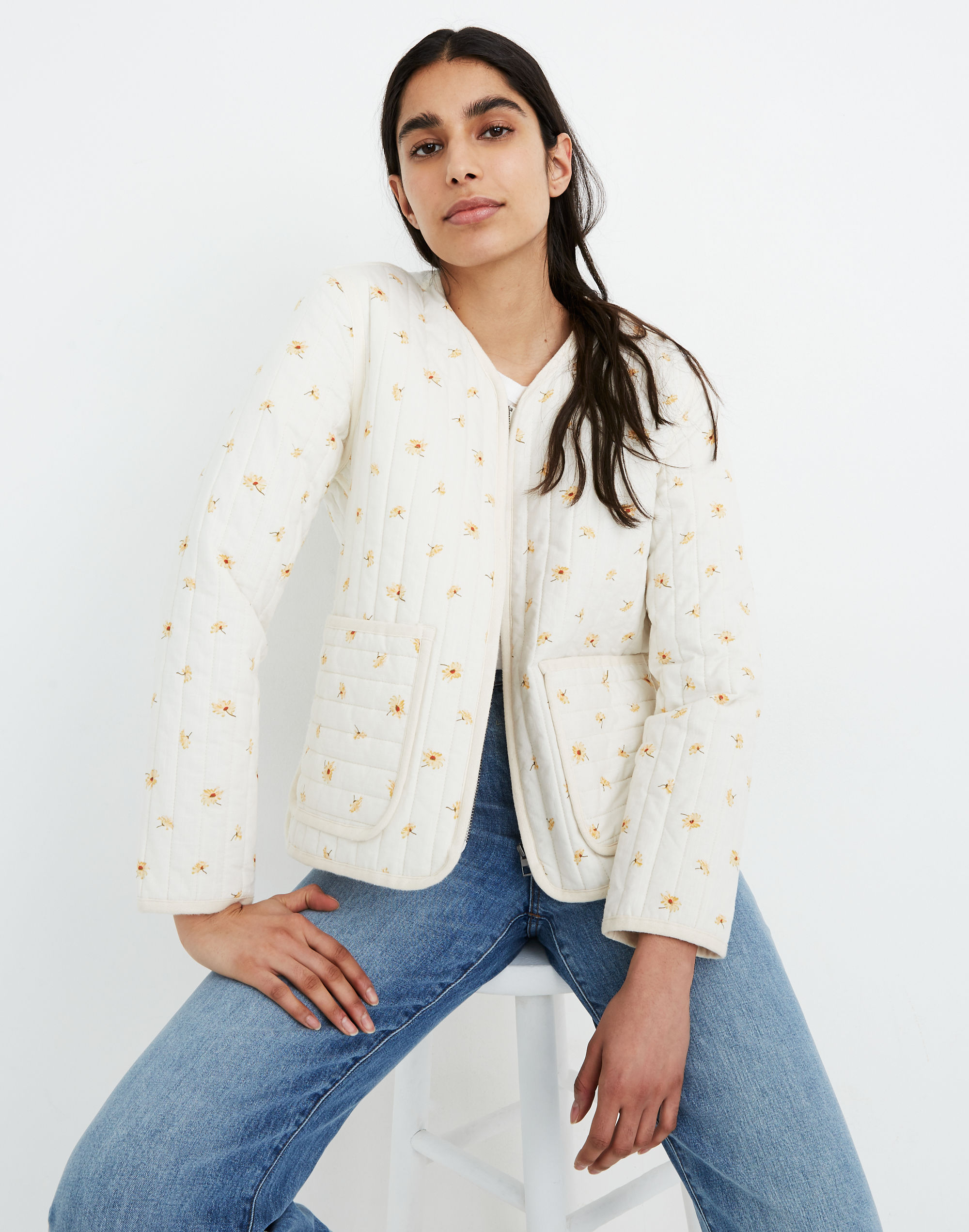 Esplar leather daisies hot sale veja x madewell