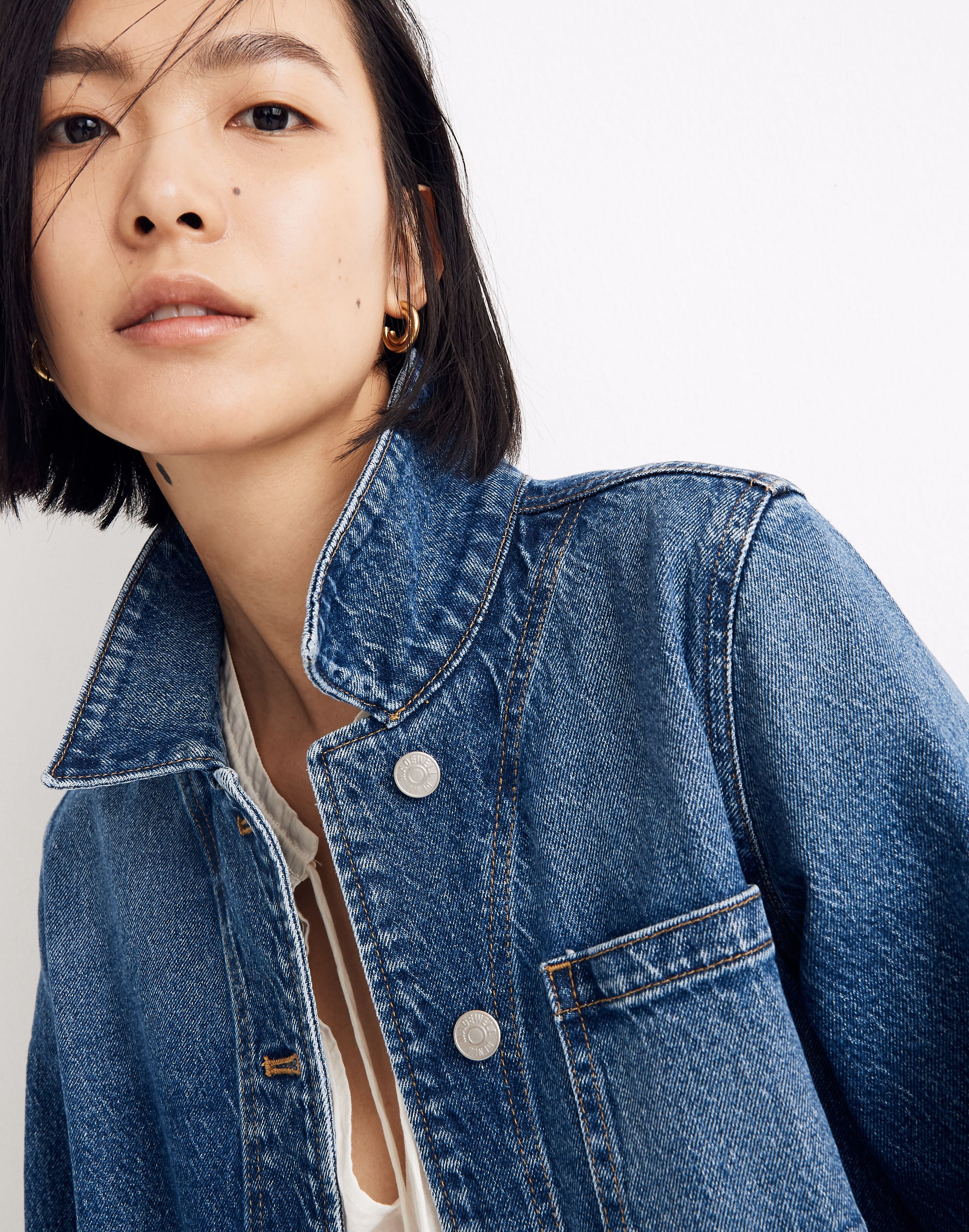 Denim Ashwood Chore Coat Freemont Wash | Madewell