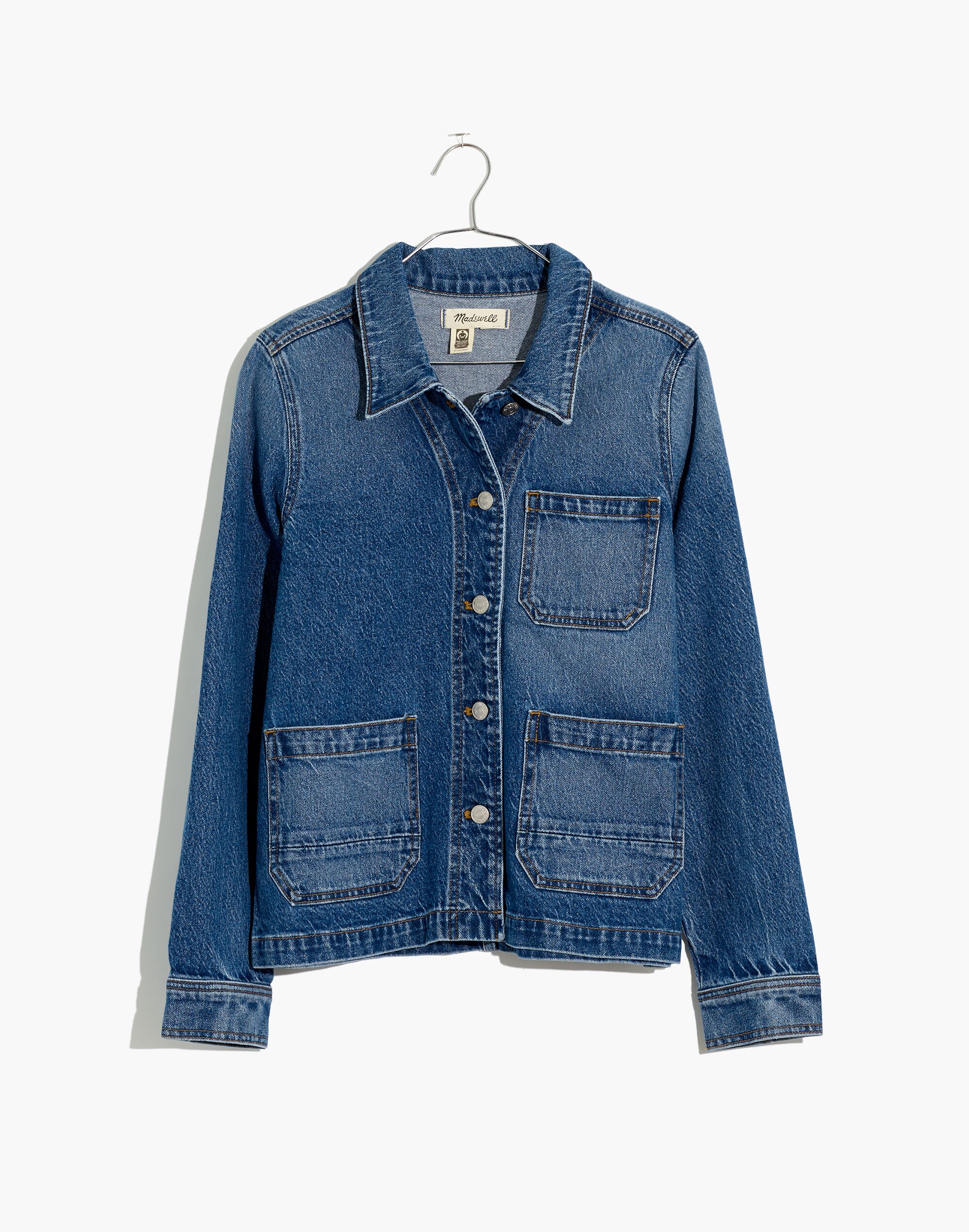 Denim Ashwood Chore Coat Freemont Wash | Madewell