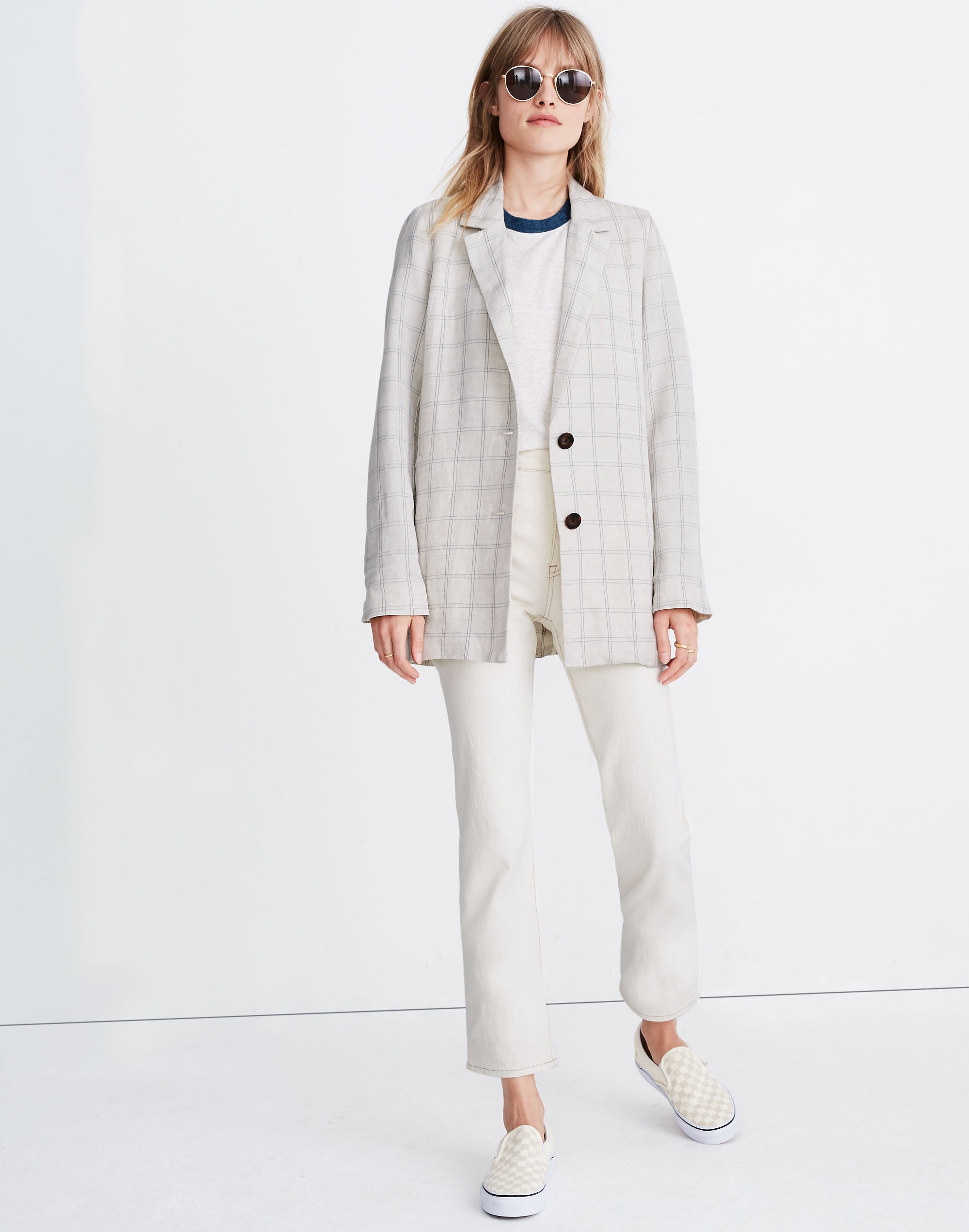 Dorset Blazer in Windowpane | Madewell