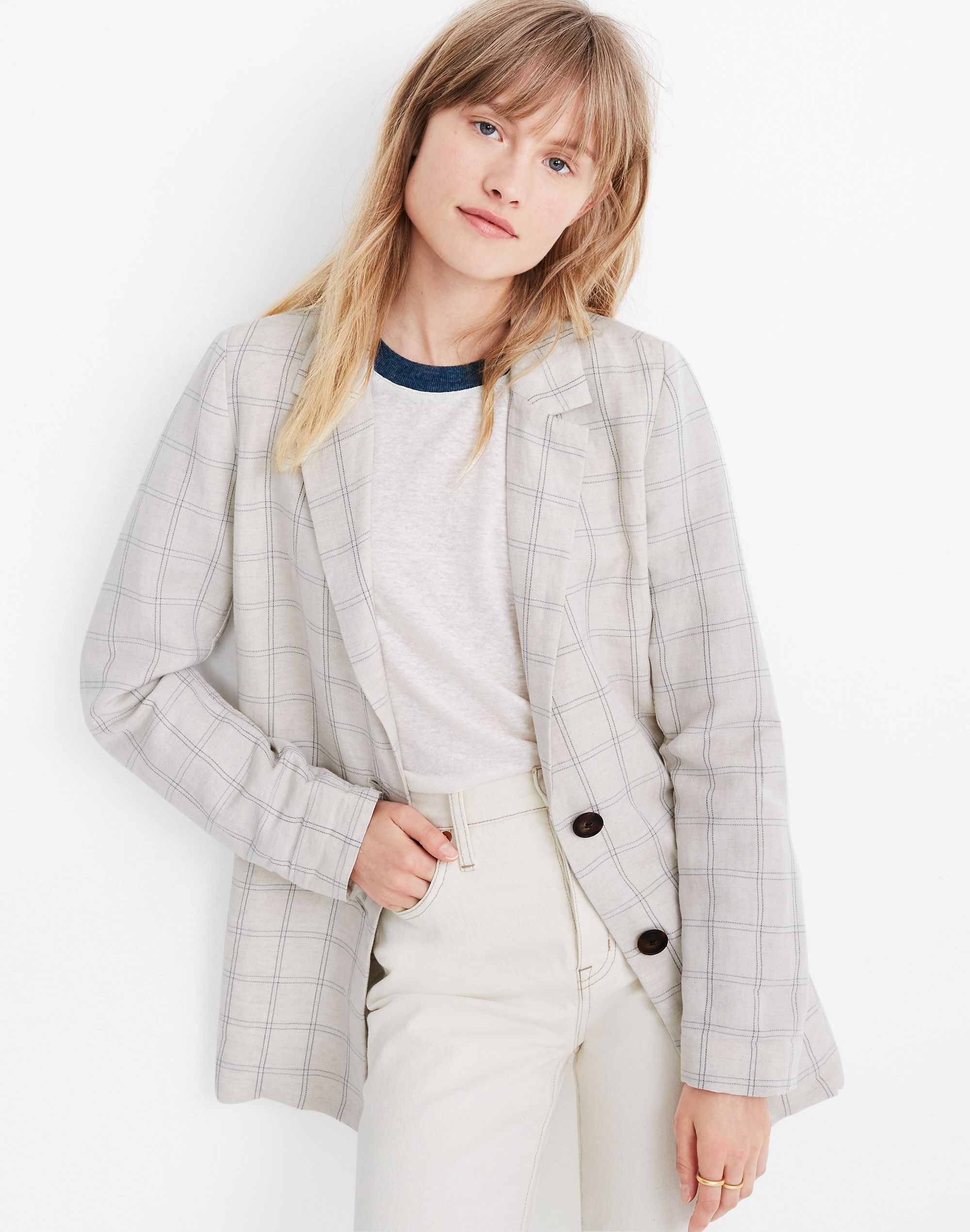 Dorset Blazer in Windowpane | Madewell