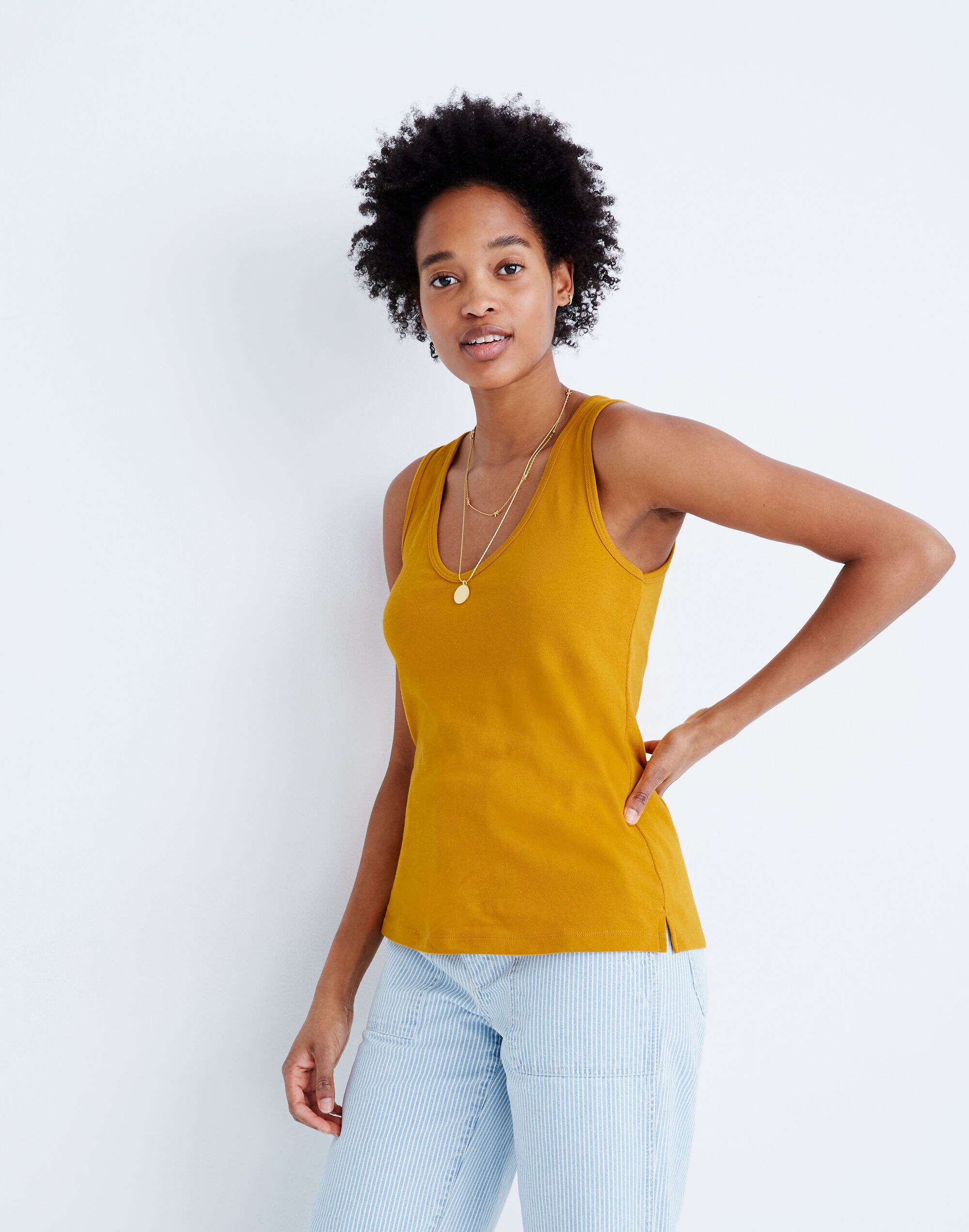 Tomboy V-Neck Tank Top | Madewell