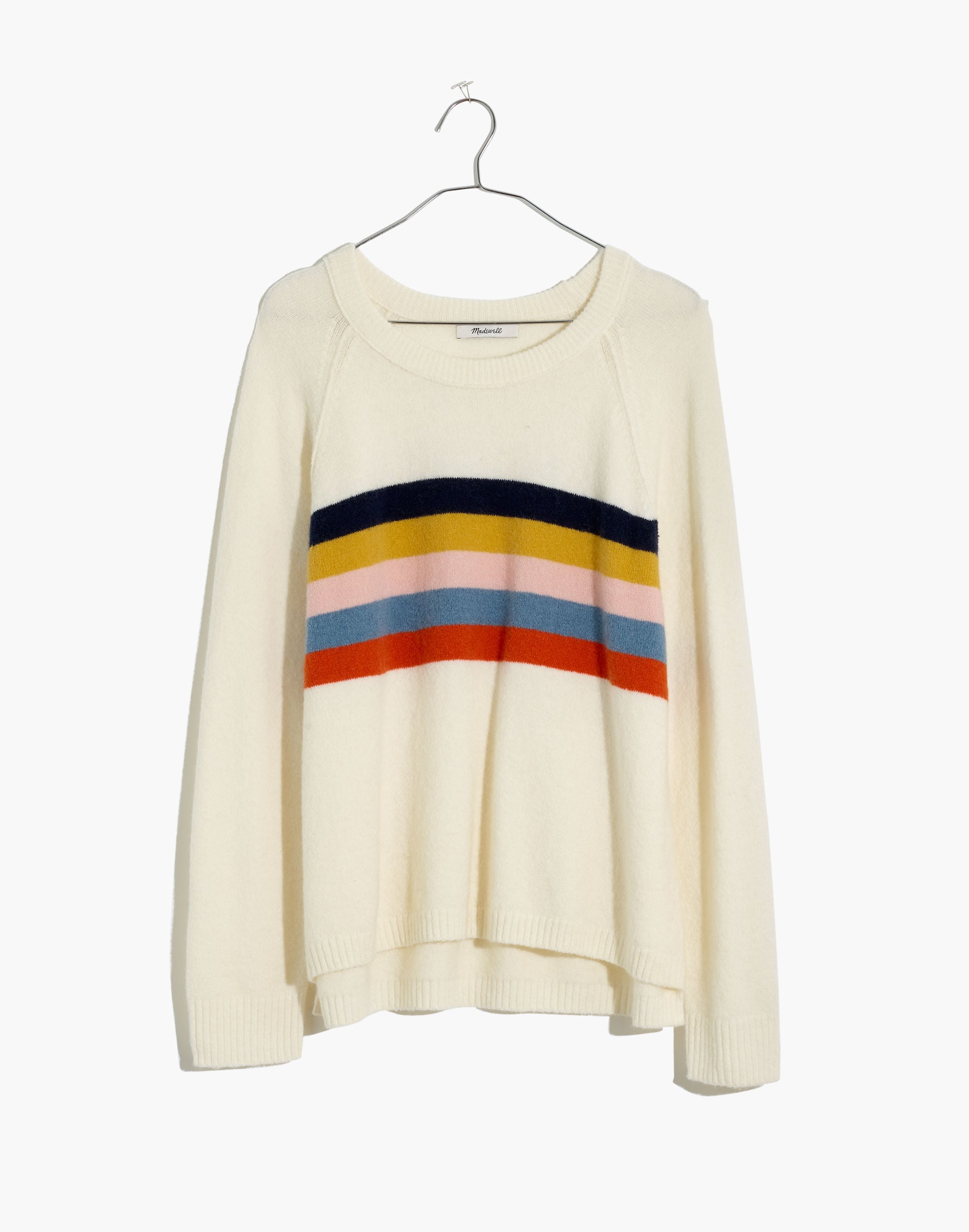 Women's Placed Stripe Allister Pullover Sweater in Coziest Yarn