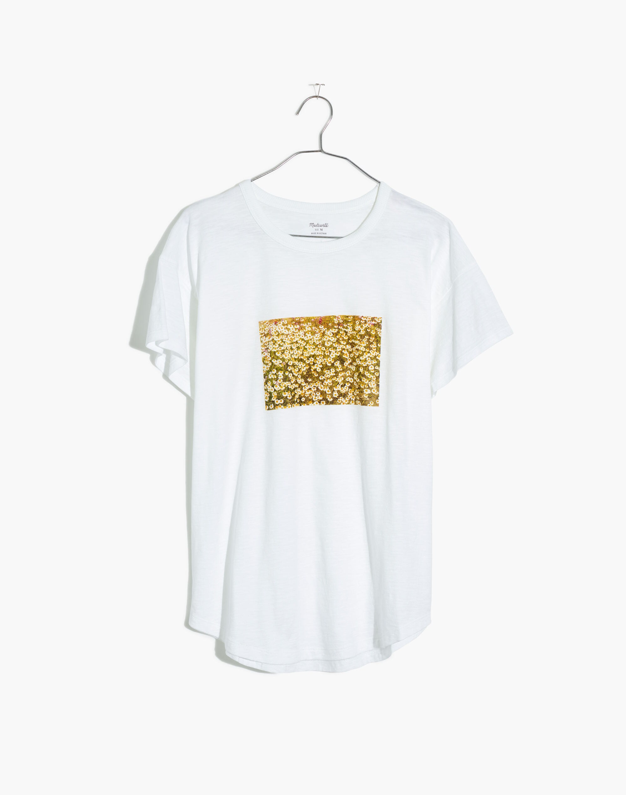 Daisy Meadow Graphic Whisper Cotton Rib-Crewneck Tee | Madewell