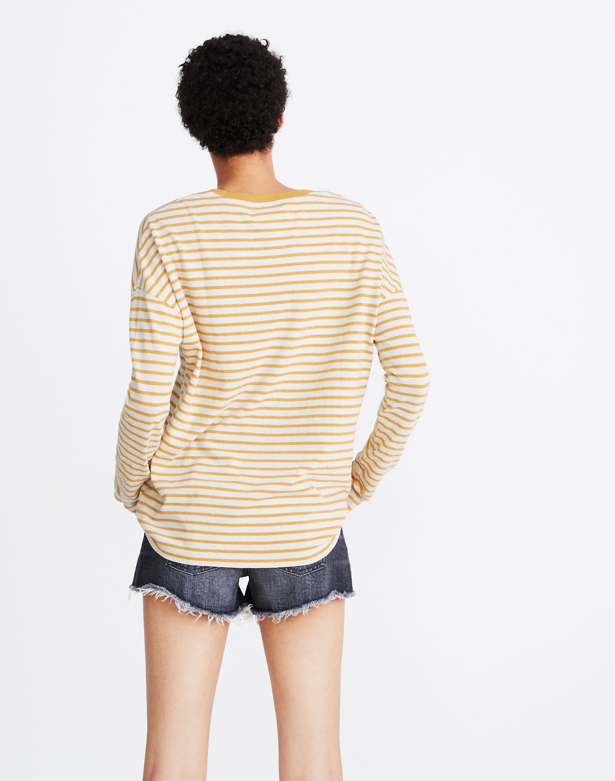 Rivet & Thread Ex-Boyfriend Long-Sleeve Tee in Warwick Stripe | Madewell