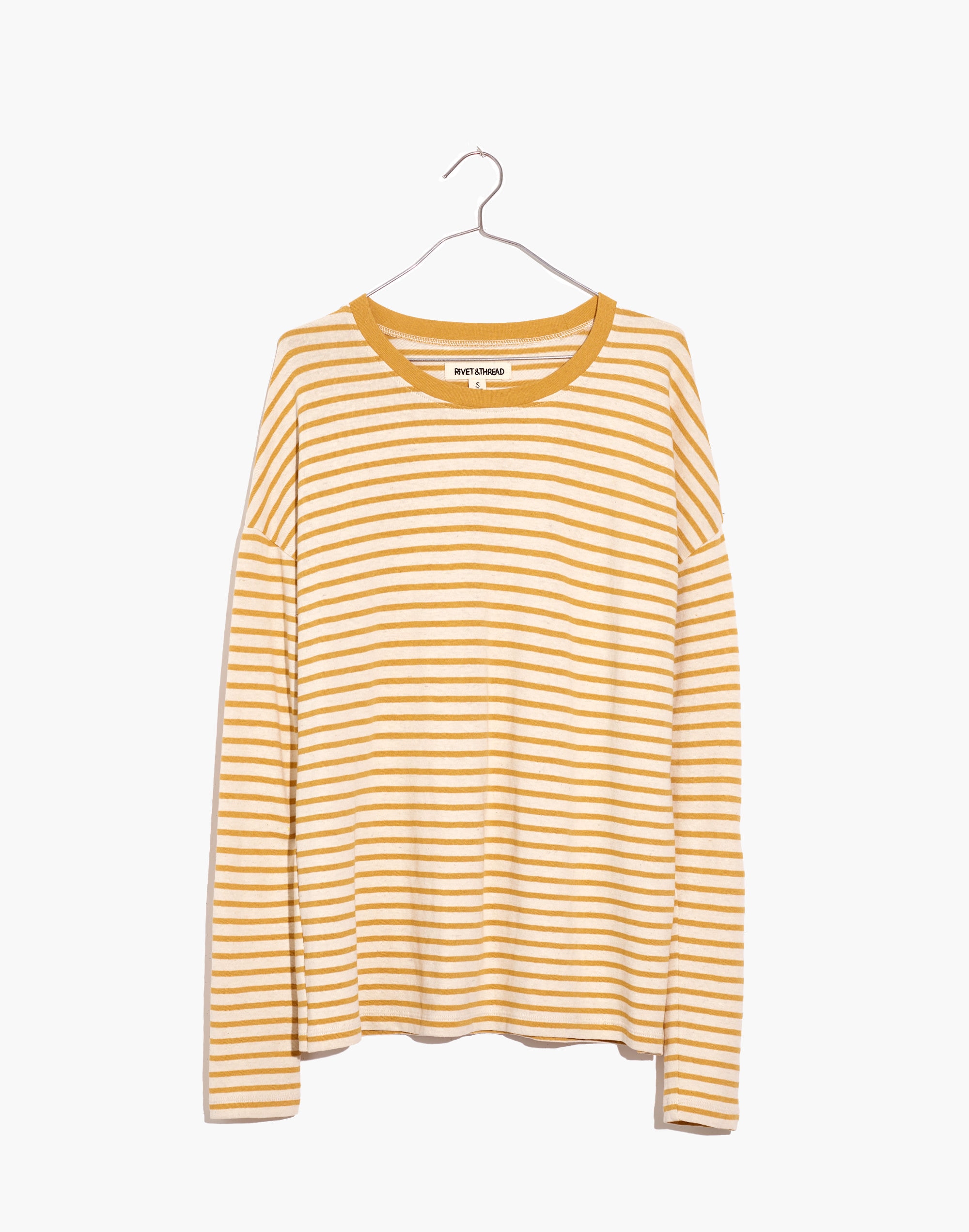 Rivet & Thread Ex-Boyfriend Long-Sleeve Tee in Warwick Stripe | Madewell