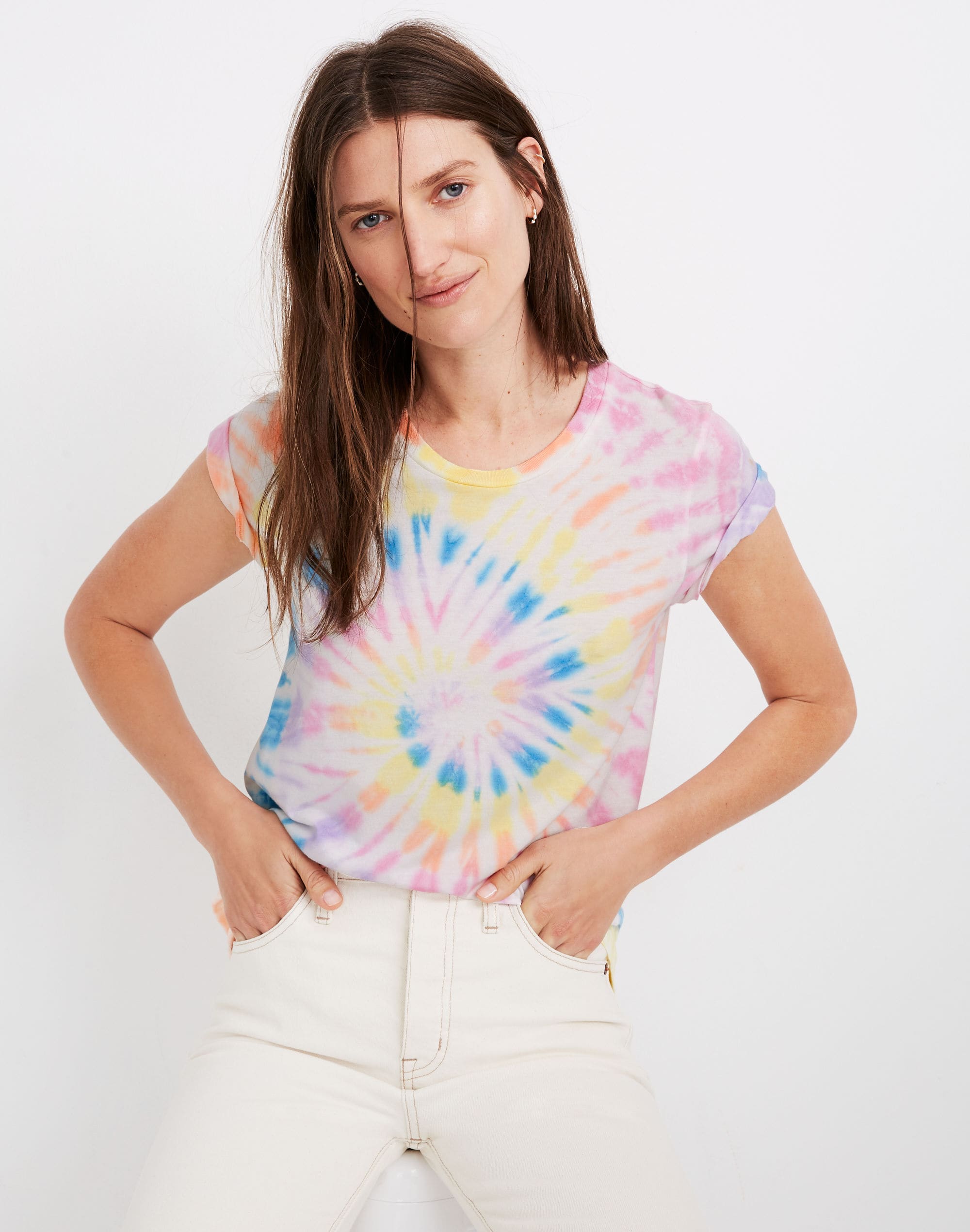 Rivet & Thread Tie-Dye Vintage Shrunken Tee | Madewell