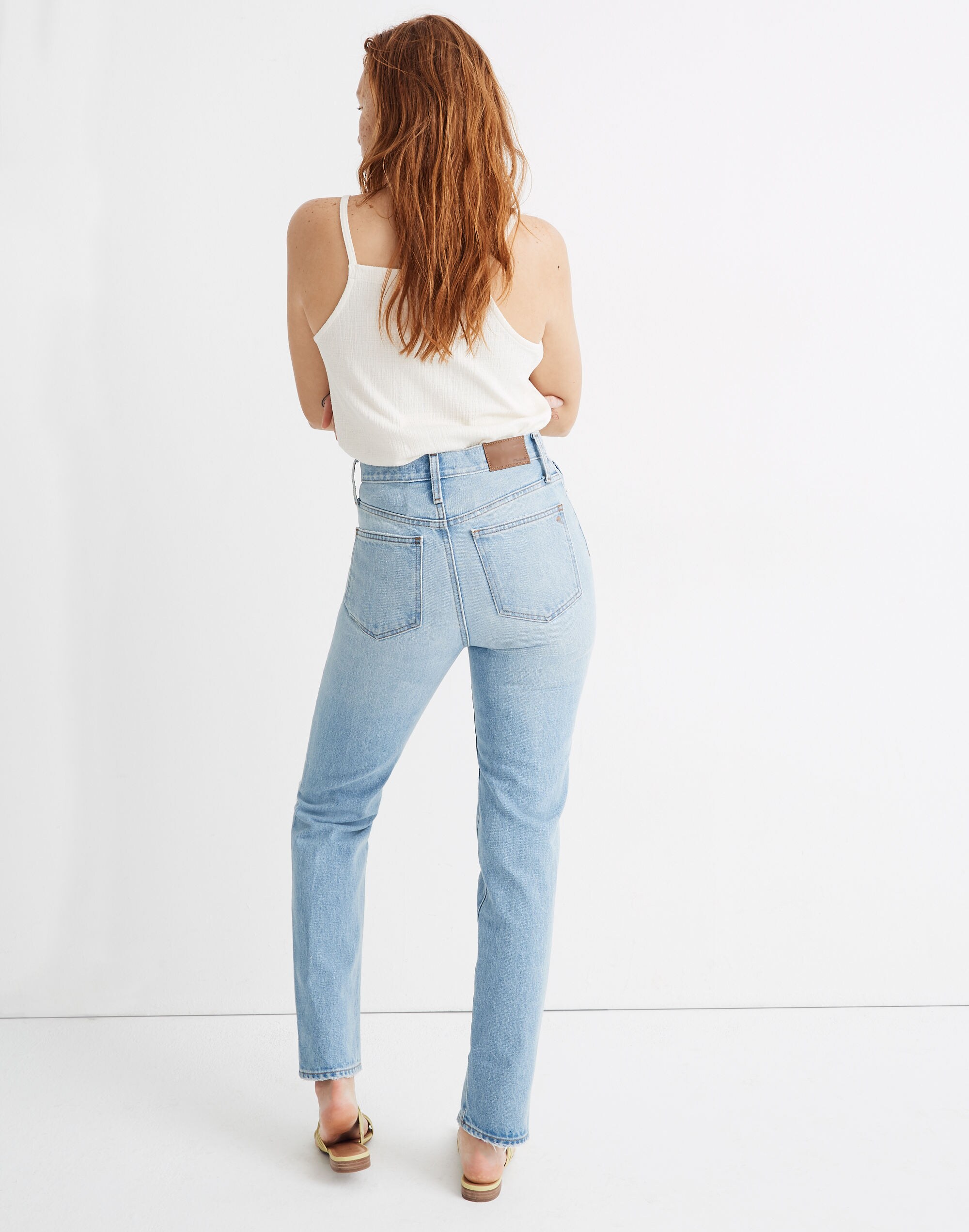 Classic Straight Full-Length Jeans in Hartsville Wash | Madewell