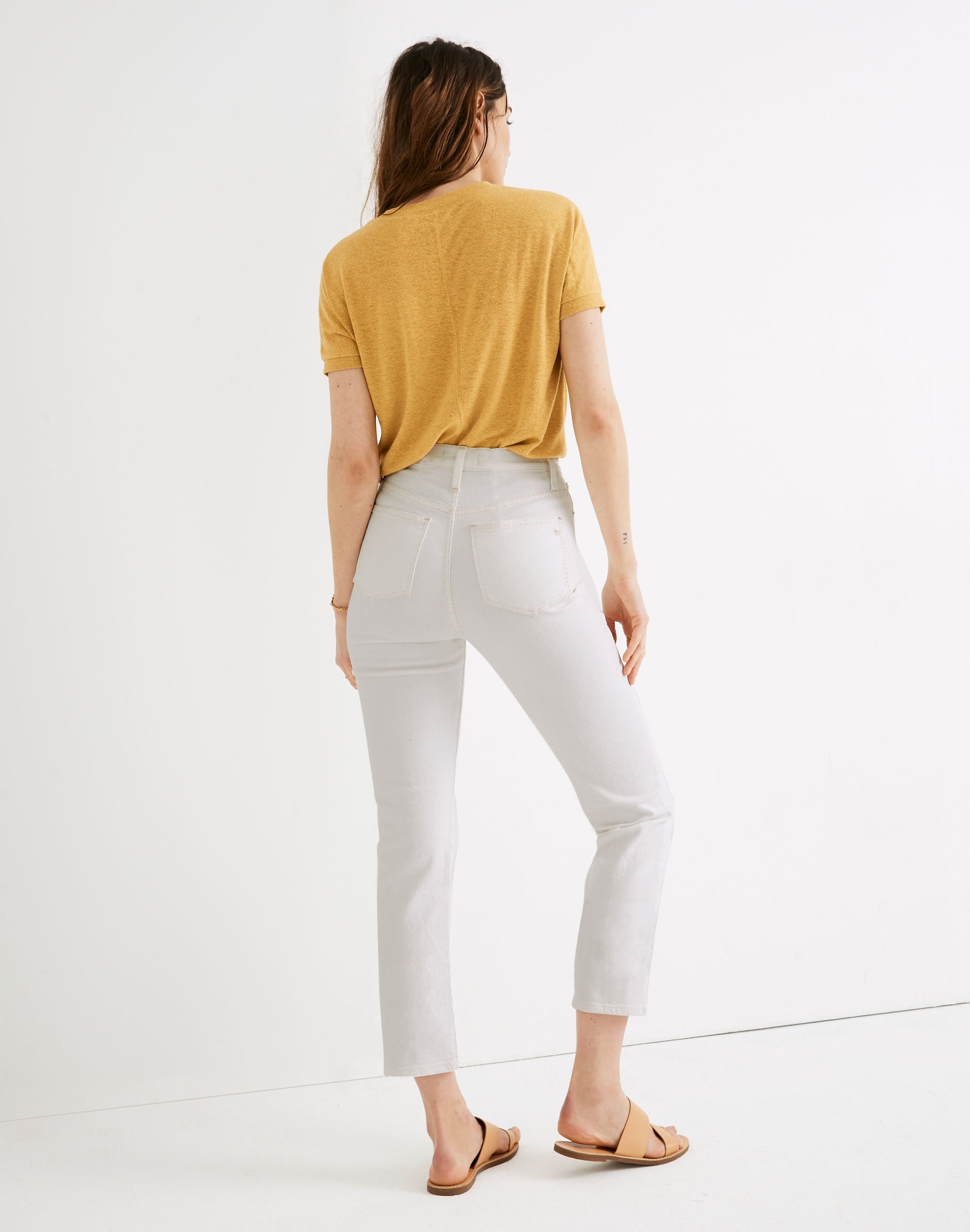 Classic Straight Jeans Tile White | Madewell