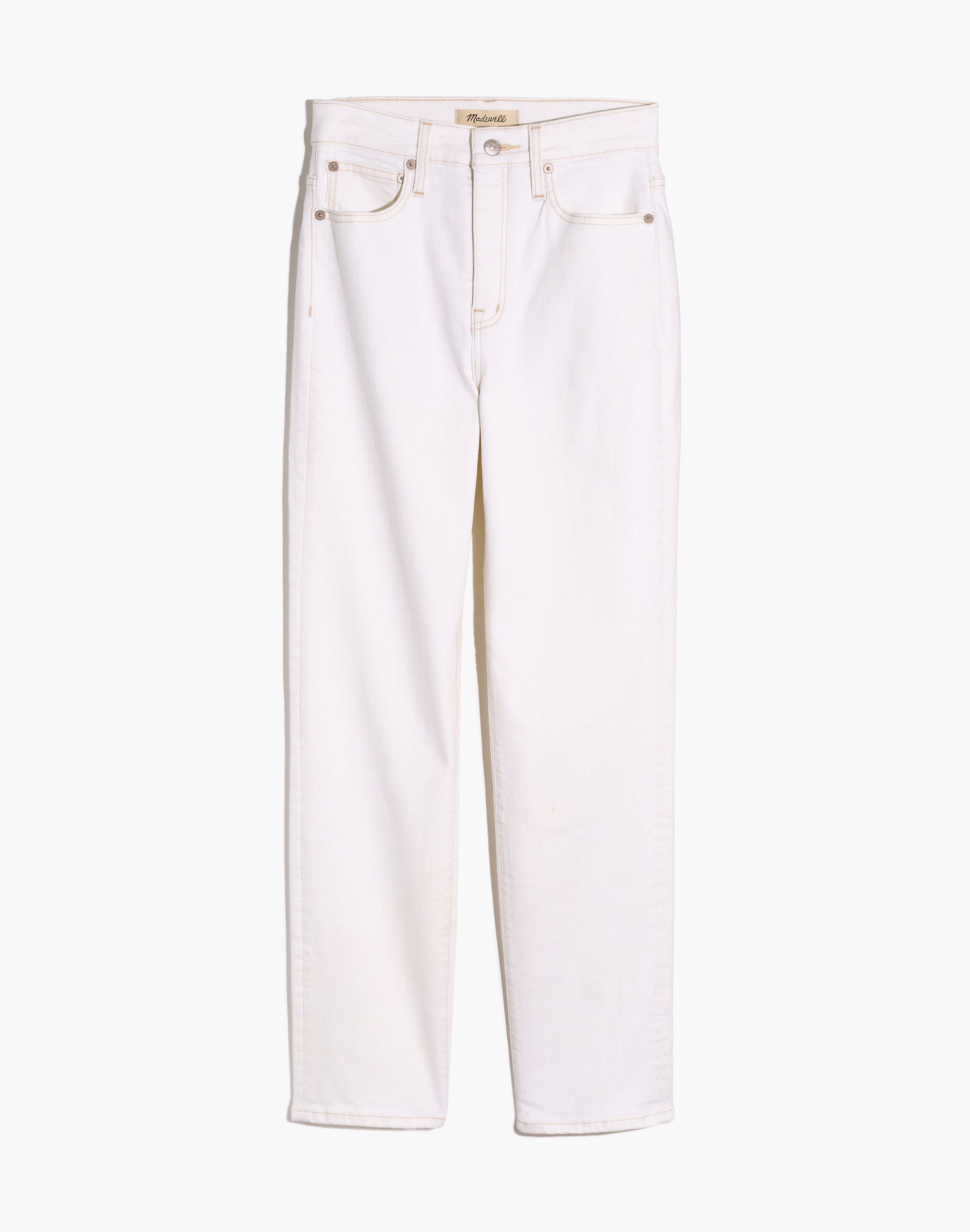 Classic Straight Jeans Tile White | Madewell