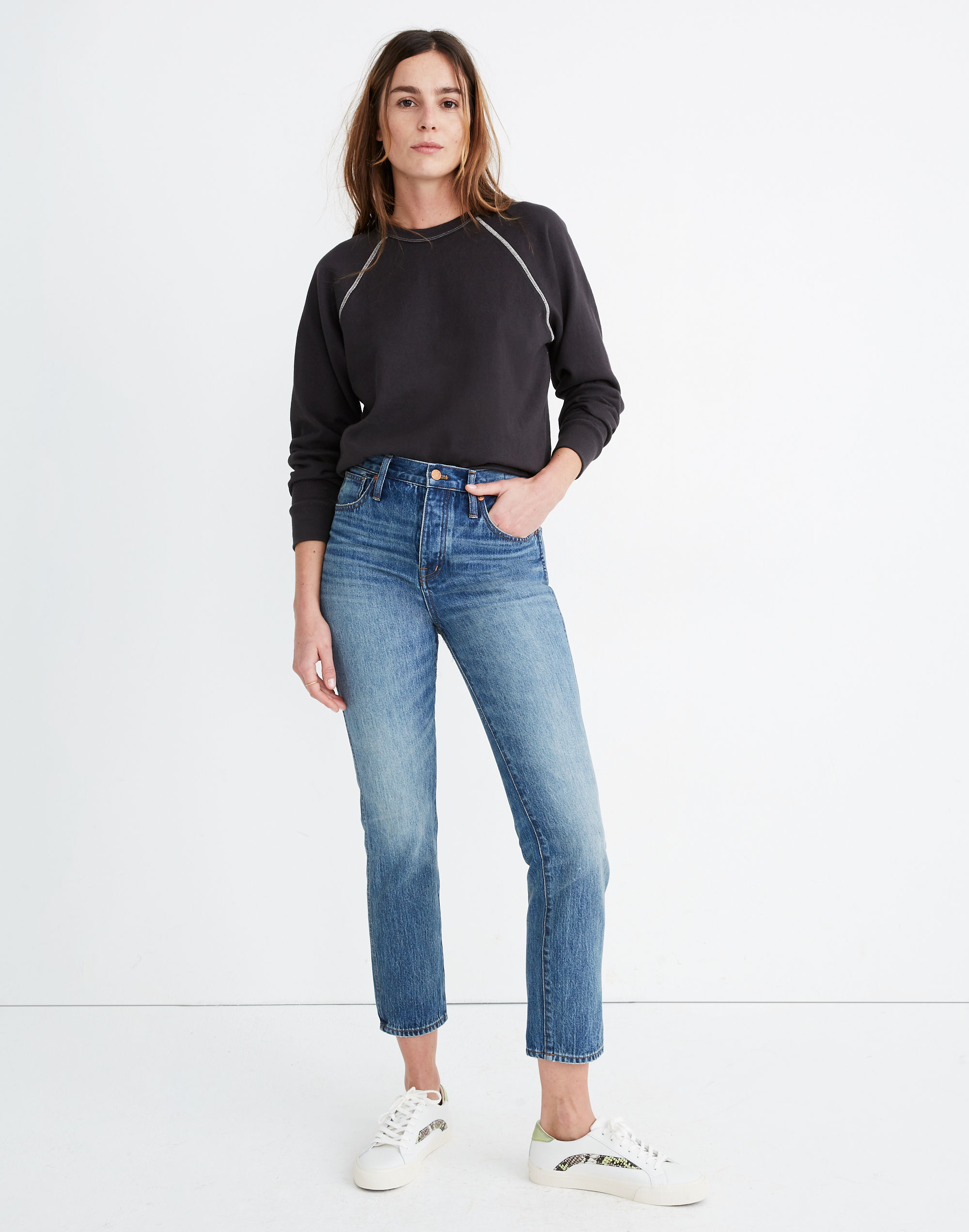 Rigid Stovepipe Jeans Portsmouth Wash | Madewell