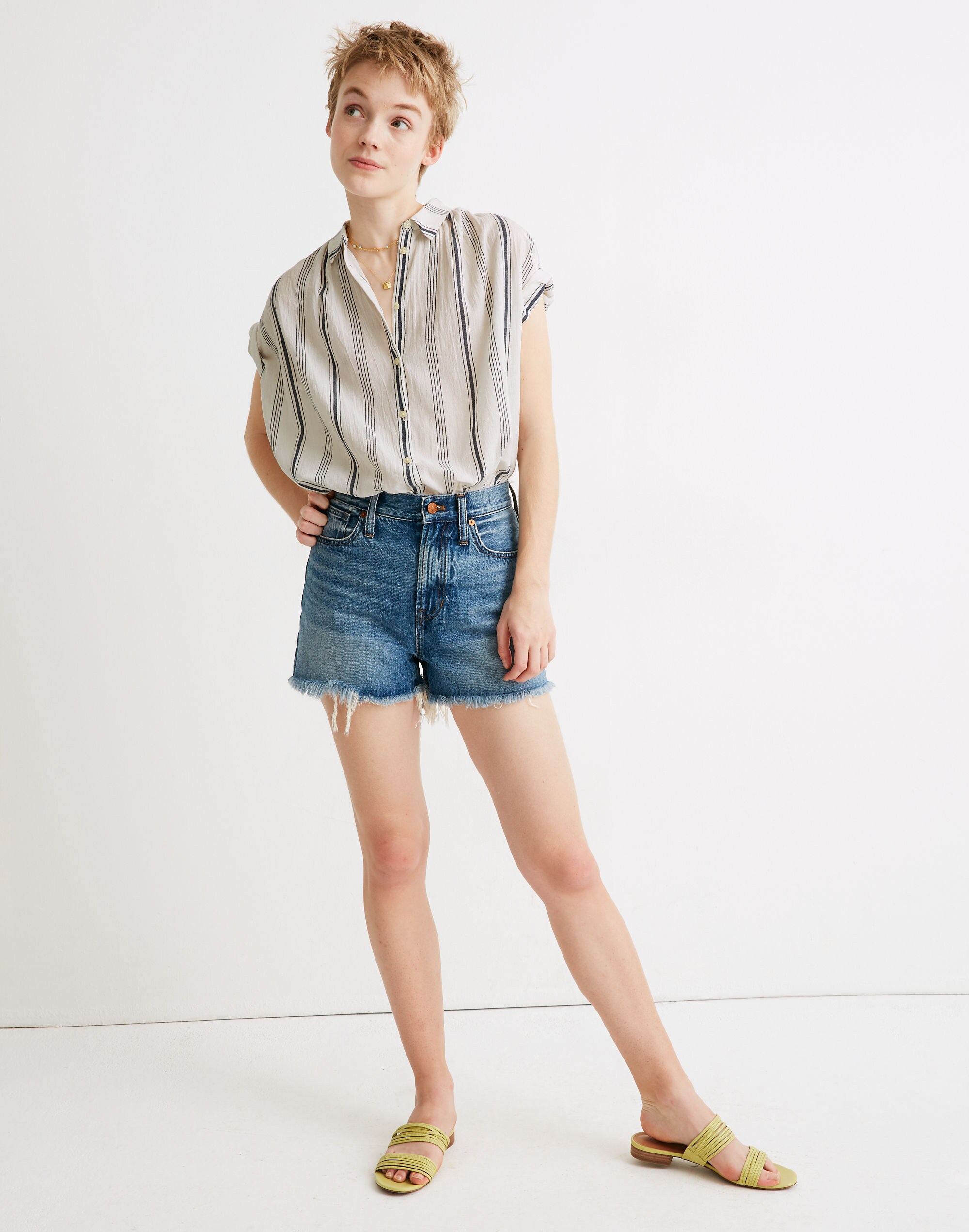 Women's Perfect Jean Short in Bergman Wash | Madewell