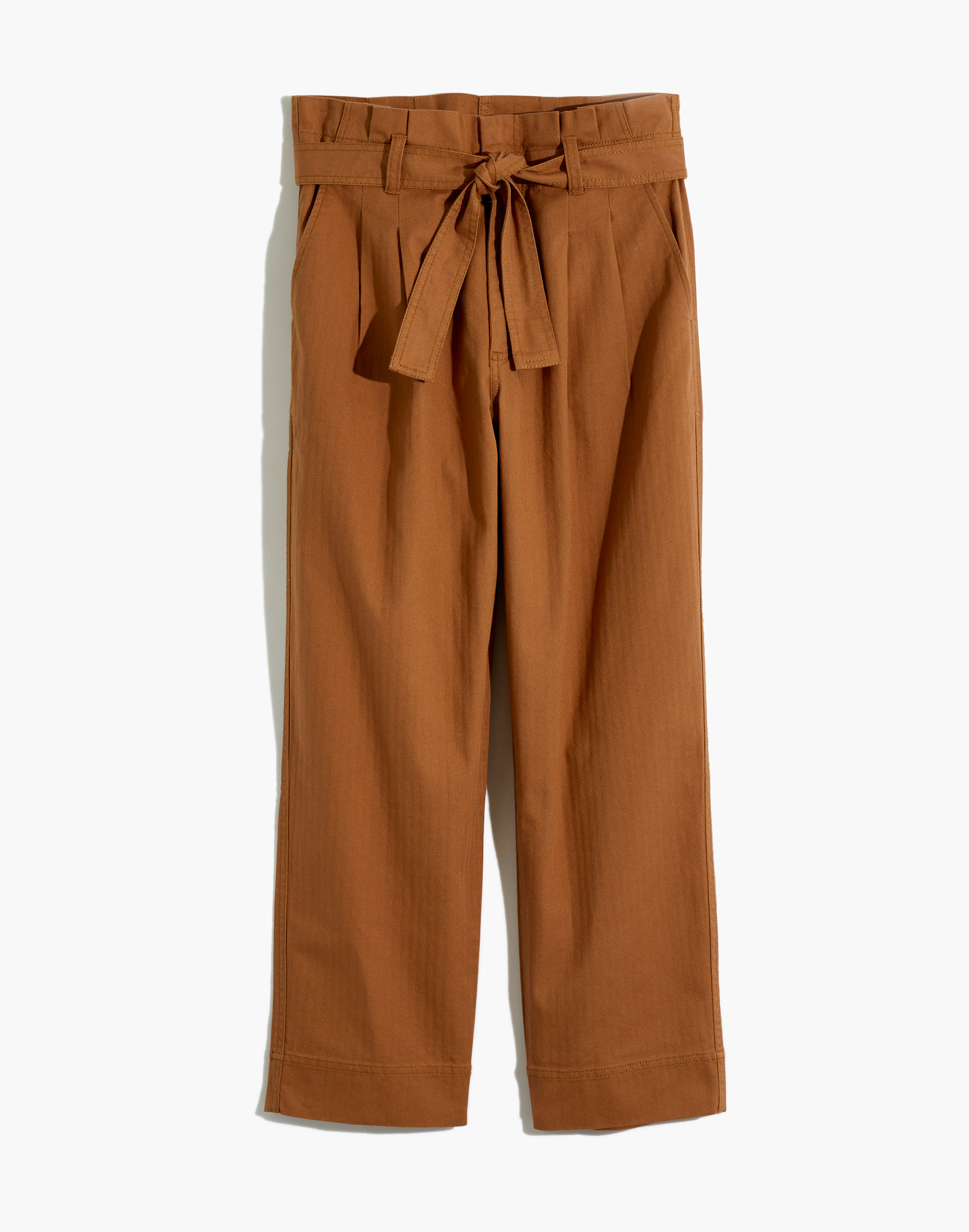 Herringbone Paperbag Pants | Madewell